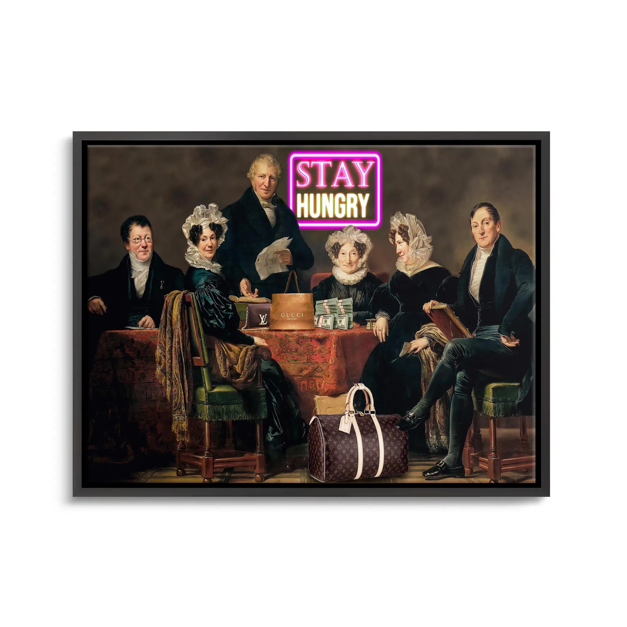 Canvarisma - "STAY HUNGRY HISTORICAL" -  Bild