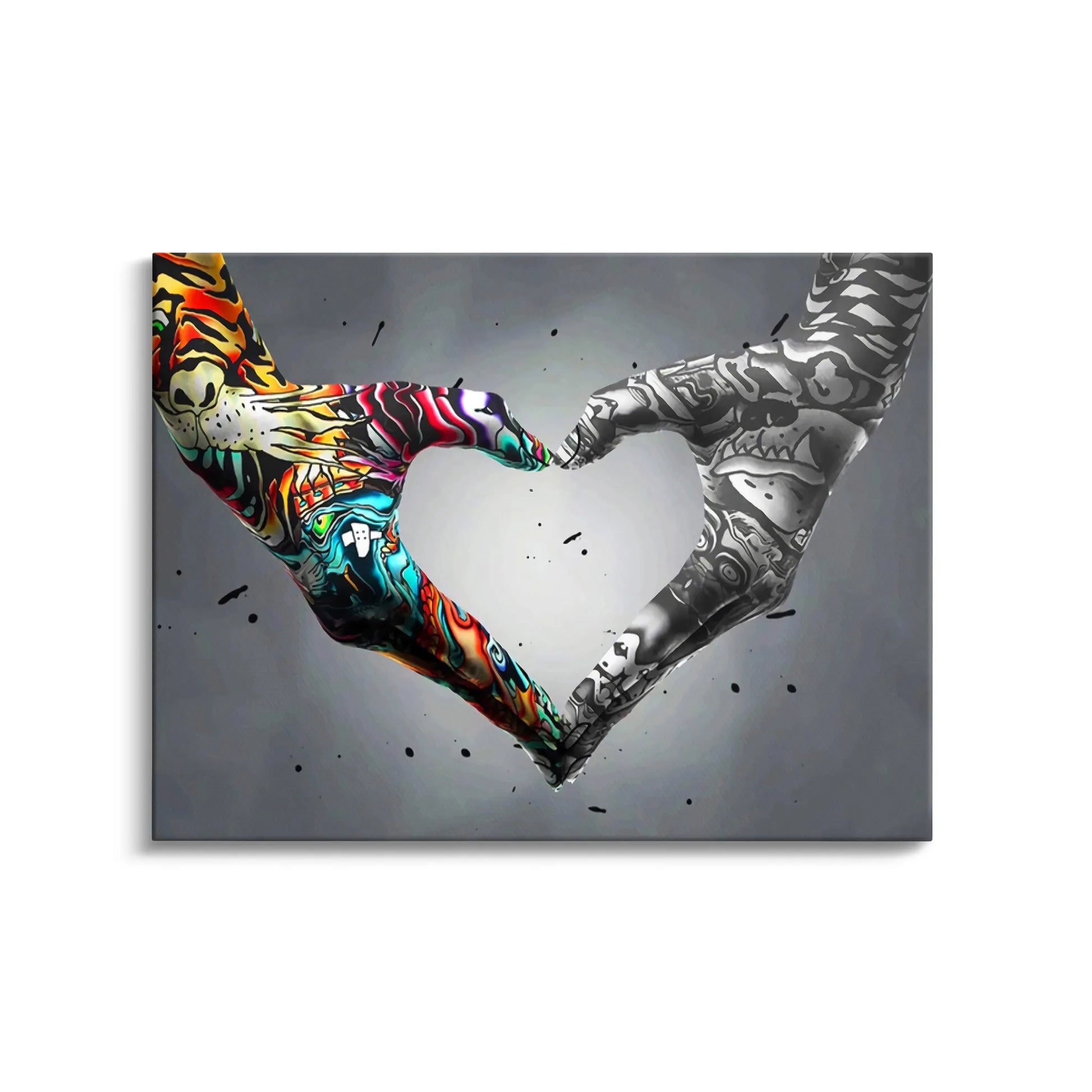 Canvarisma - "LOVE WITH(OUT) COLOR" -  Bild