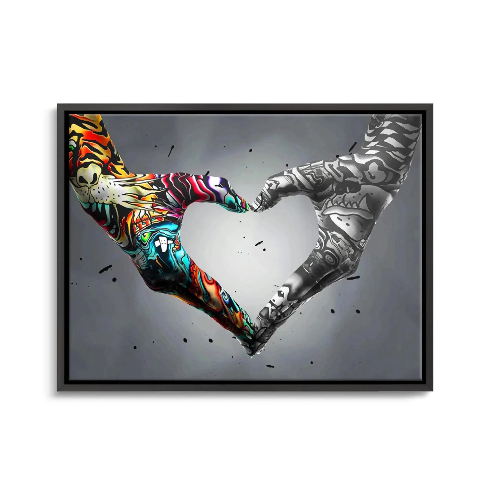 Canvarisma - "LOVE WITH(OUT) COLOR" -  Bild