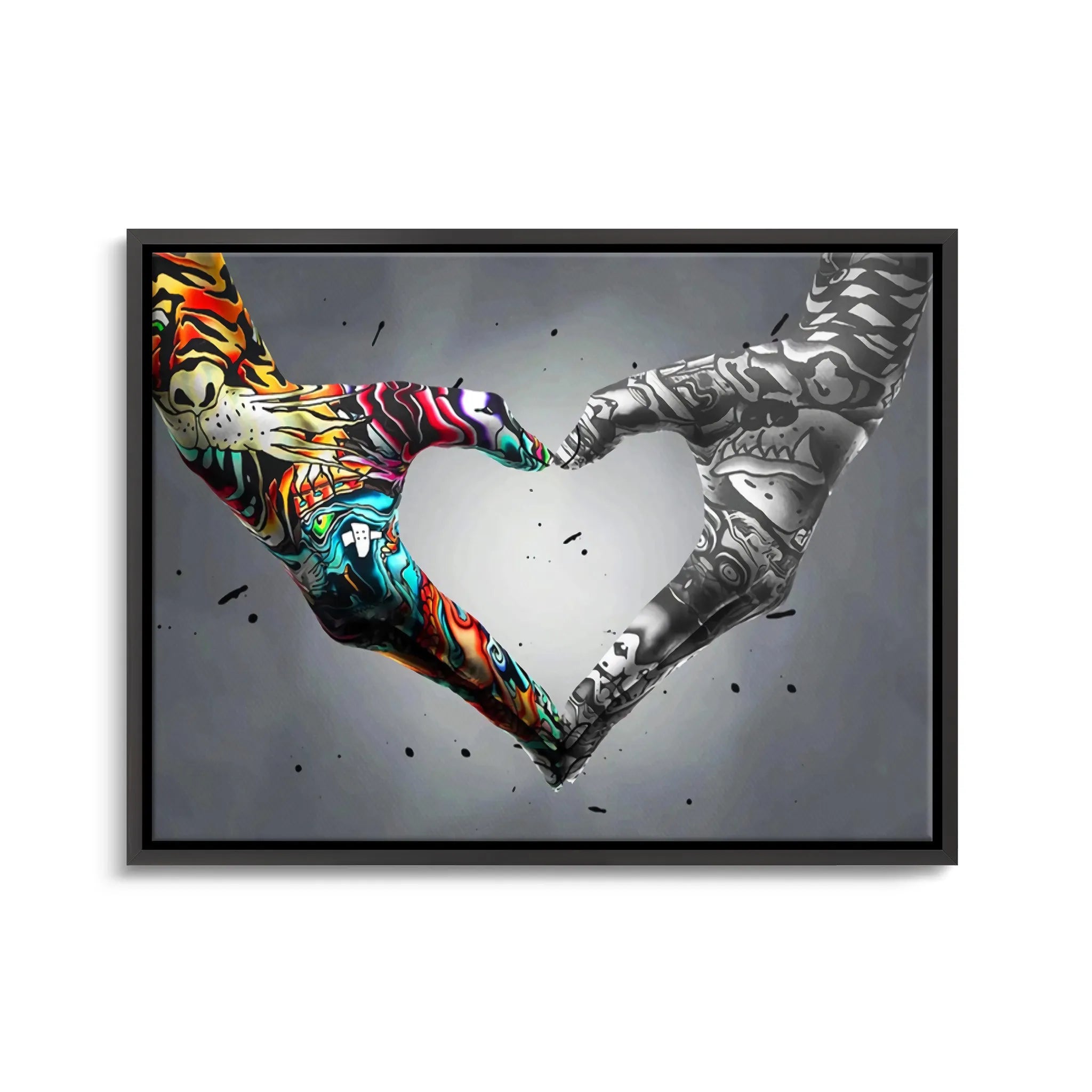 Canvarisma - "LOVE WITH(OUT) COLOR" -  Bild