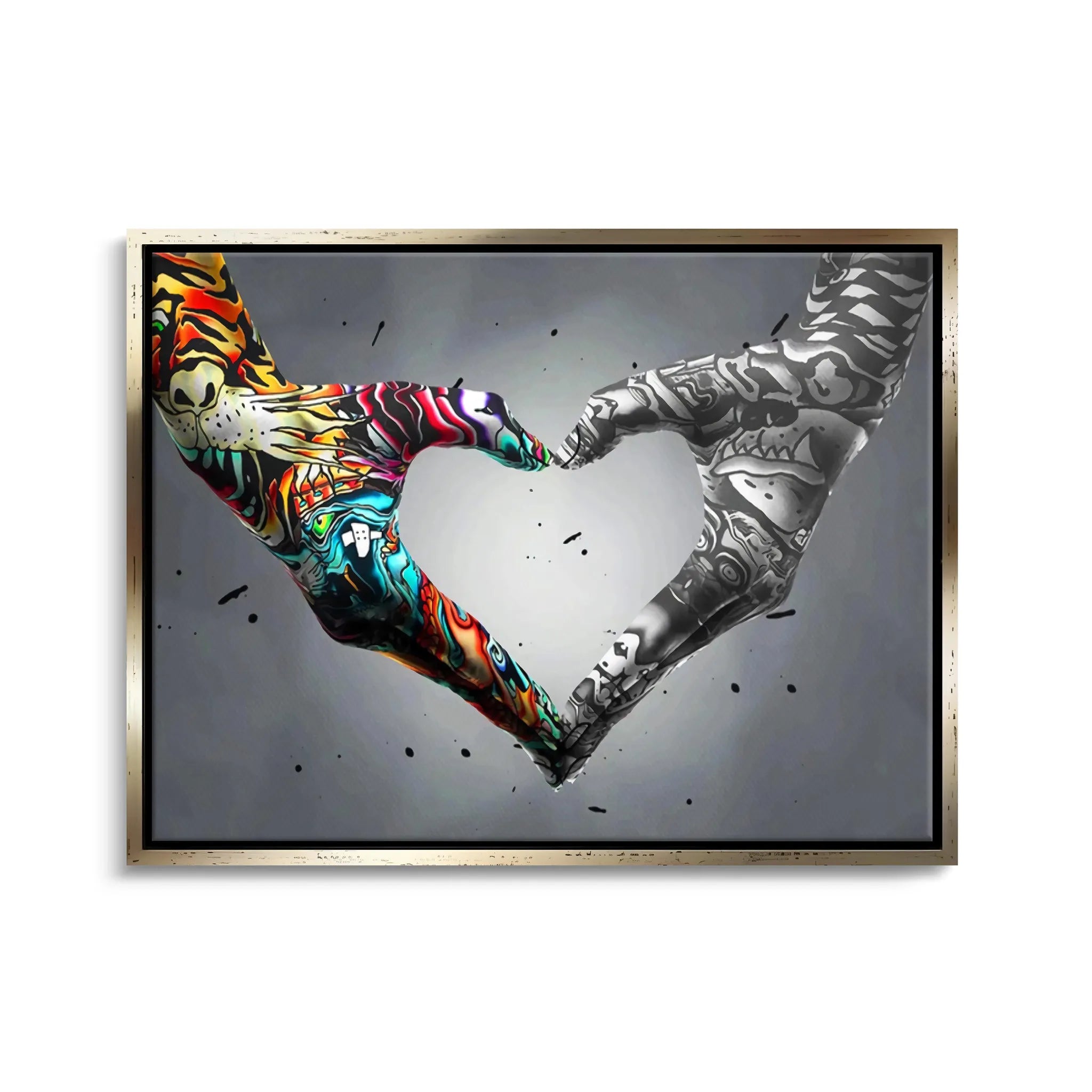 Canvarisma - "LOVE WITH(OUT) COLOR" -  Bild