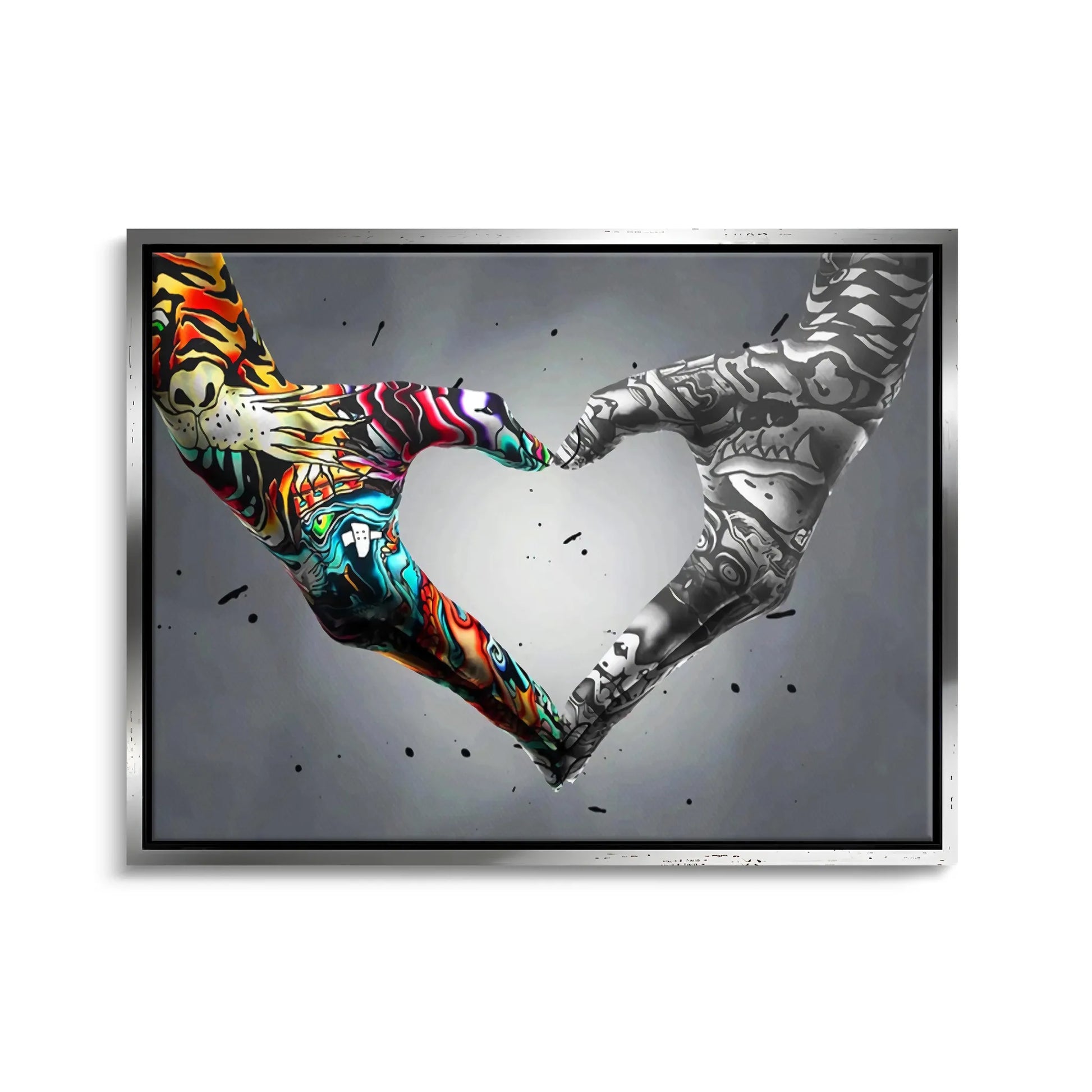 Canvarisma - "LOVE WITH(OUT) COLOR" -  Bild