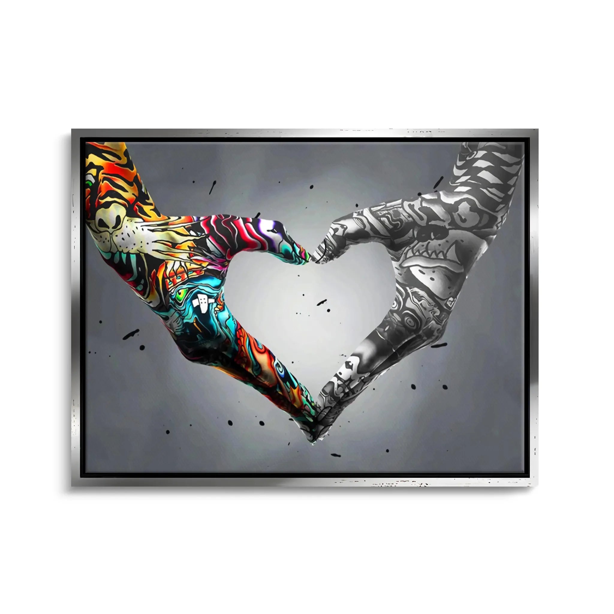 Canvarisma - "LOVE WITH(OUT) COLOR" -  Bild