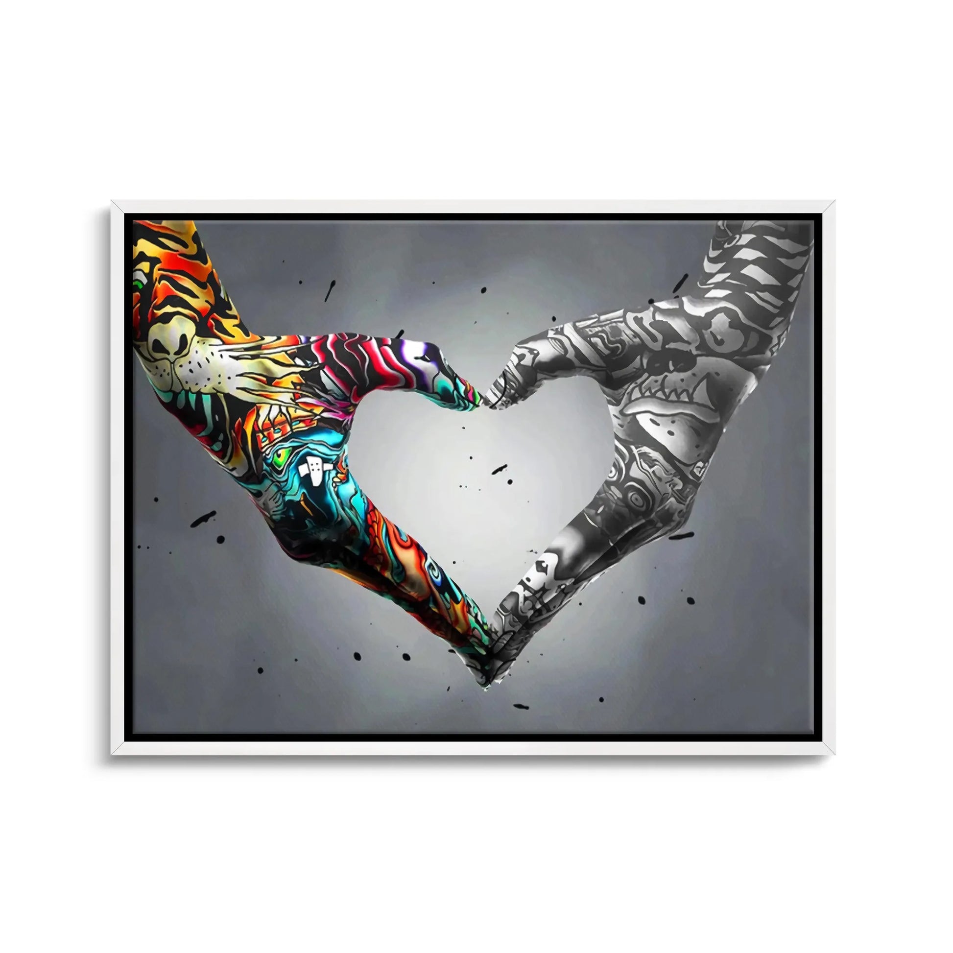 Canvarisma - "LOVE WITH(OUT) COLOR" -  Bild