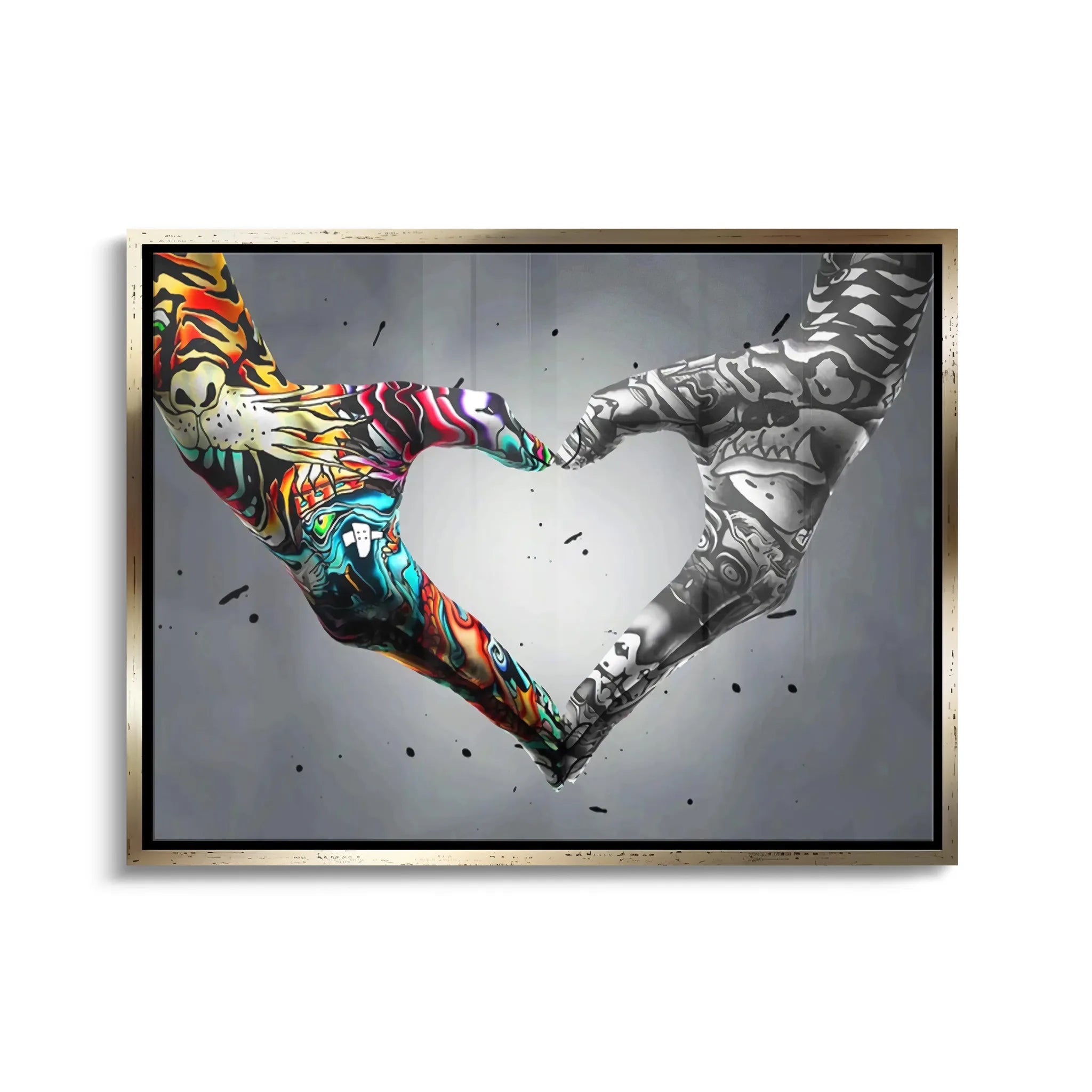 Canvarisma - "LOVE WITH(OUT) COLOR" -  Bild