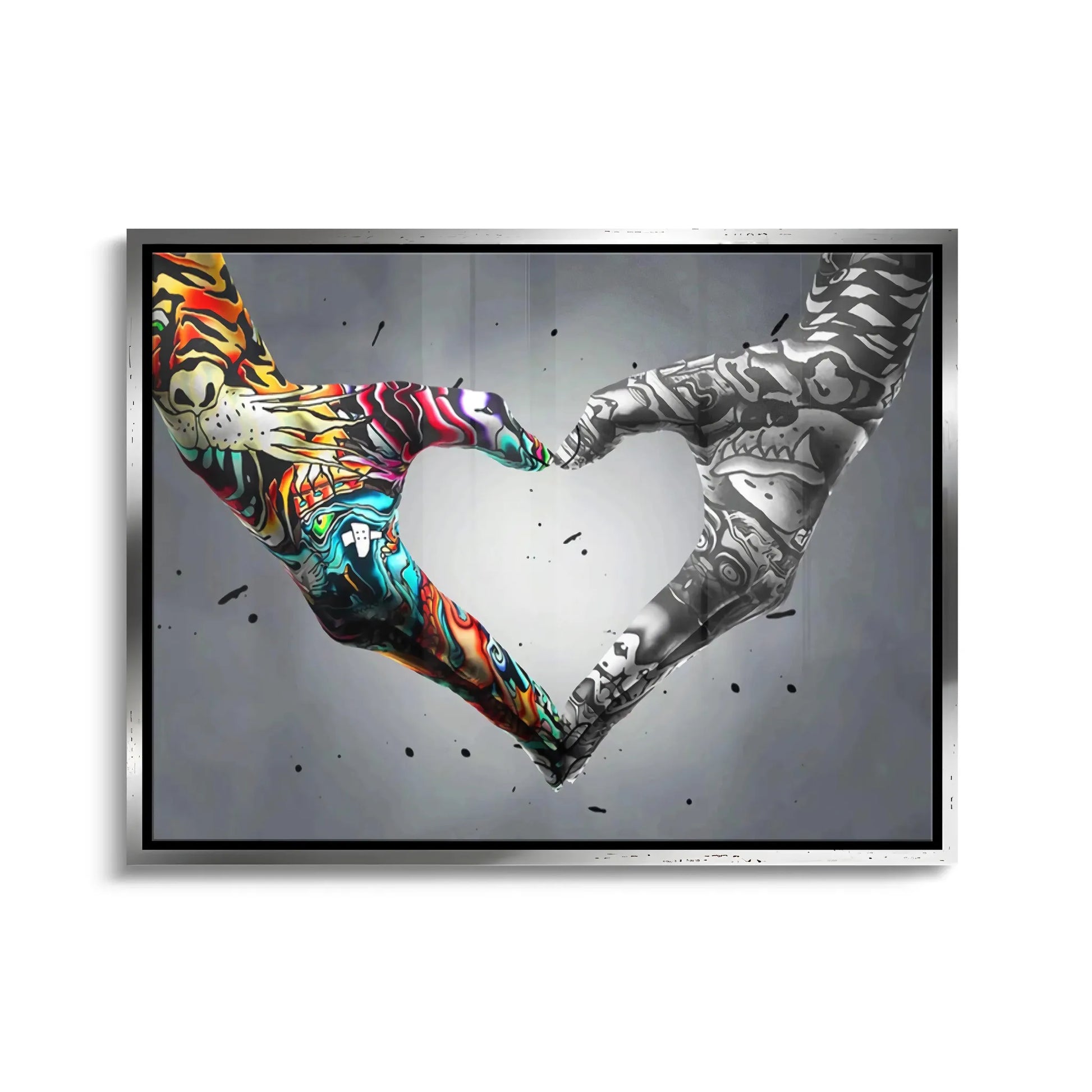 Canvarisma - "LOVE WITH(OUT) COLOR" -  Bild