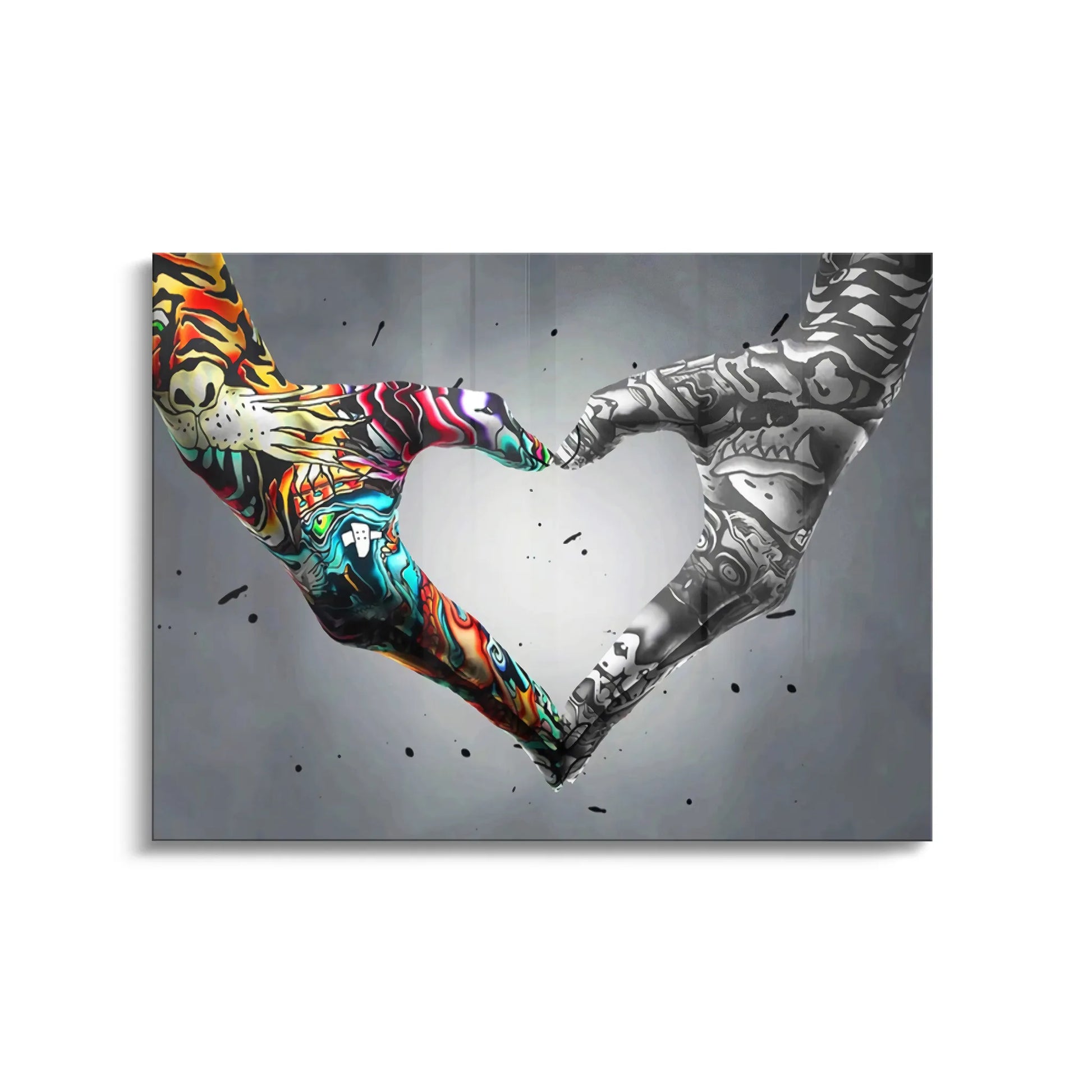 Canvarisma - "LOVE WITH(OUT) COLOR" -  Bild