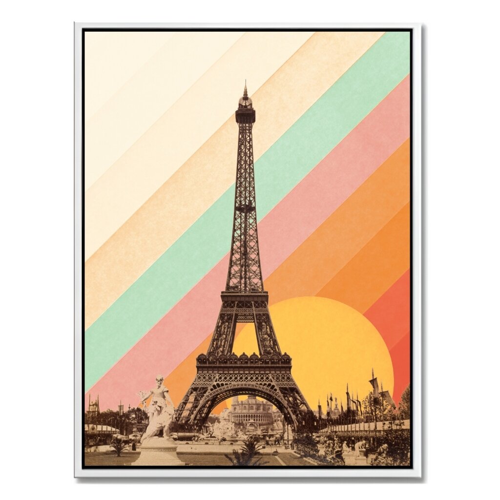 "EIFFEL TOWER RAINBOW"