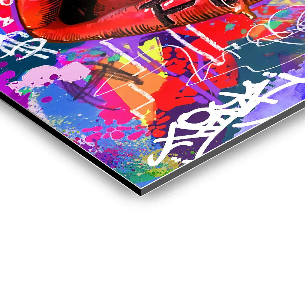 Canvarisma - "FCK LIPS" -  Bild