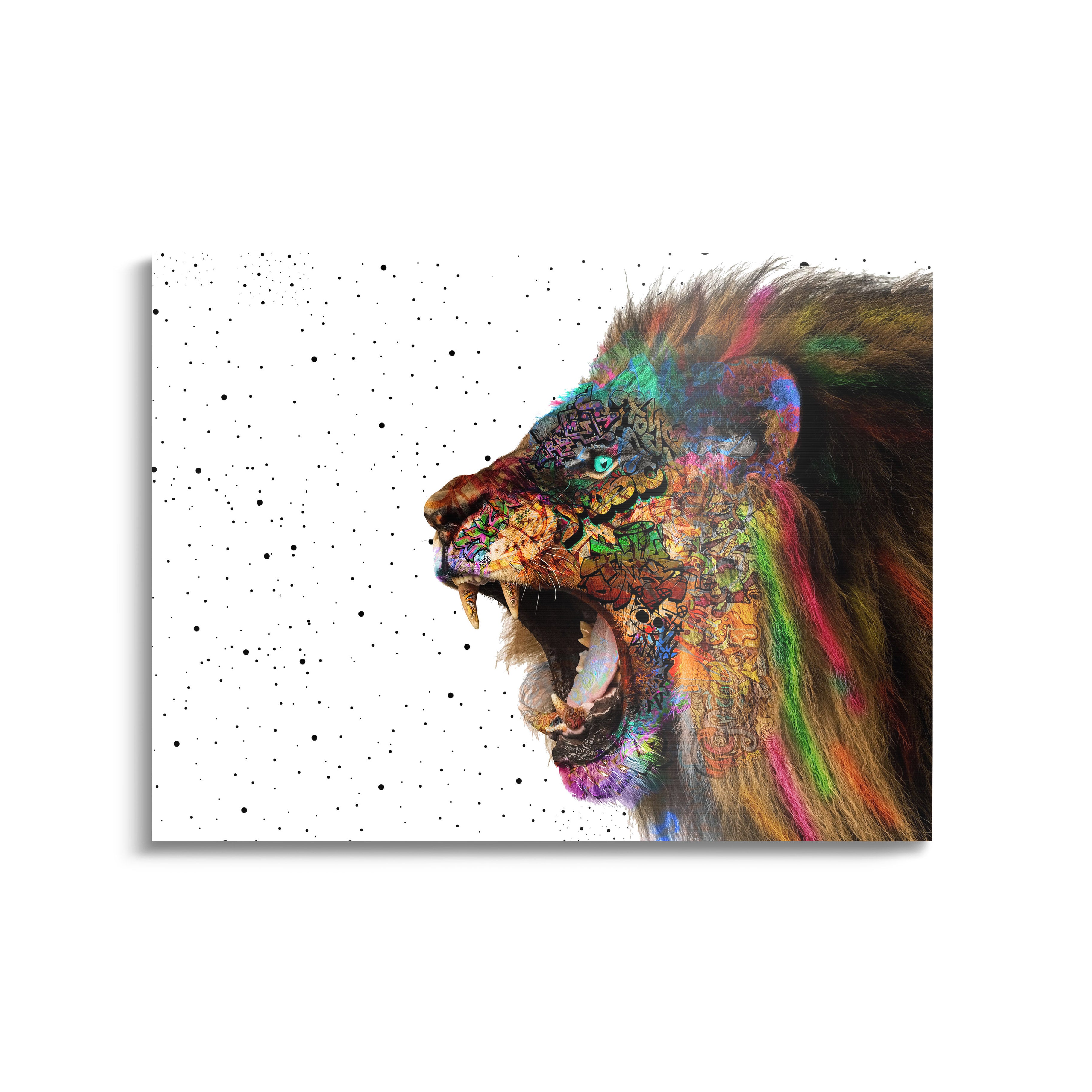 "POP ART LION"