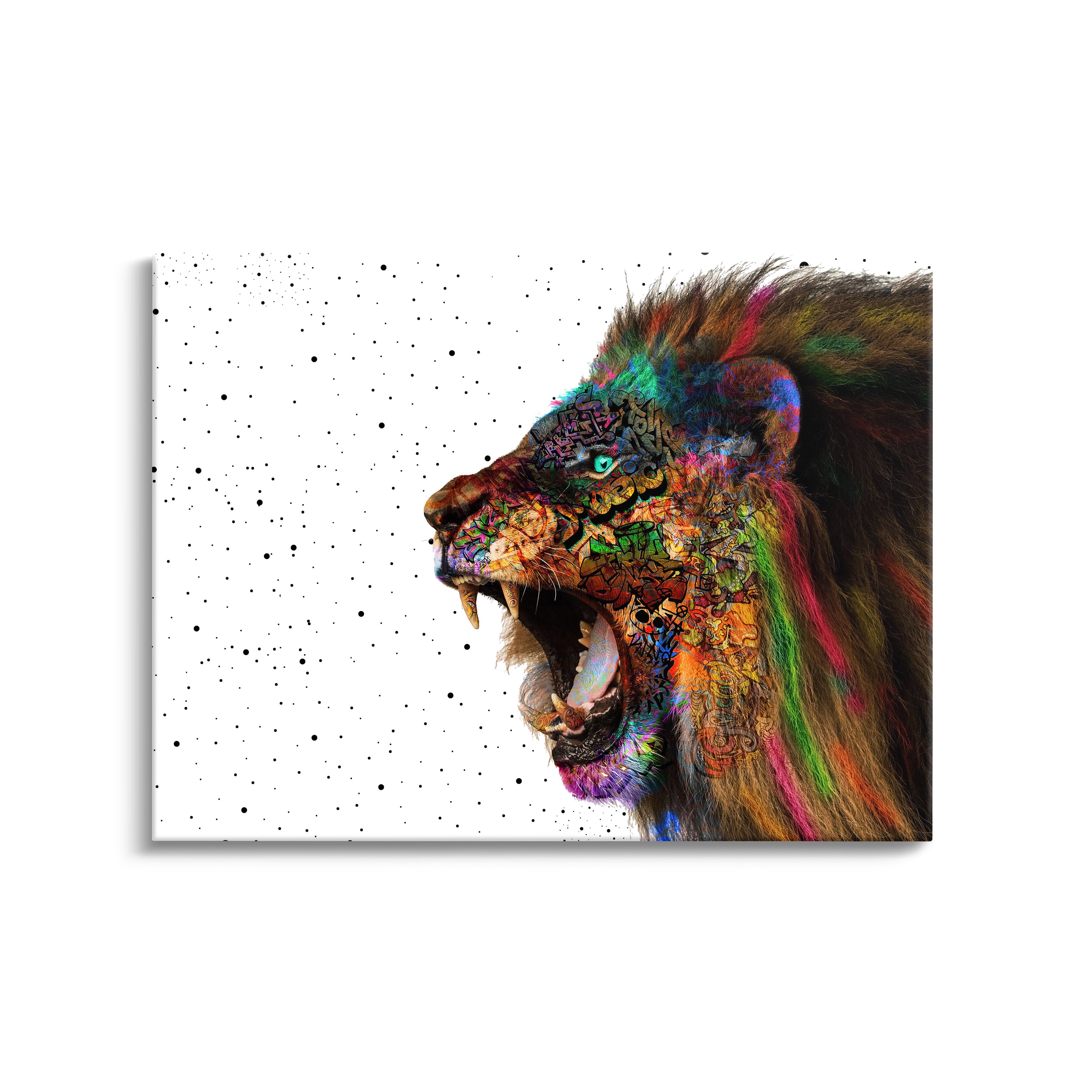 "POP ART LION"