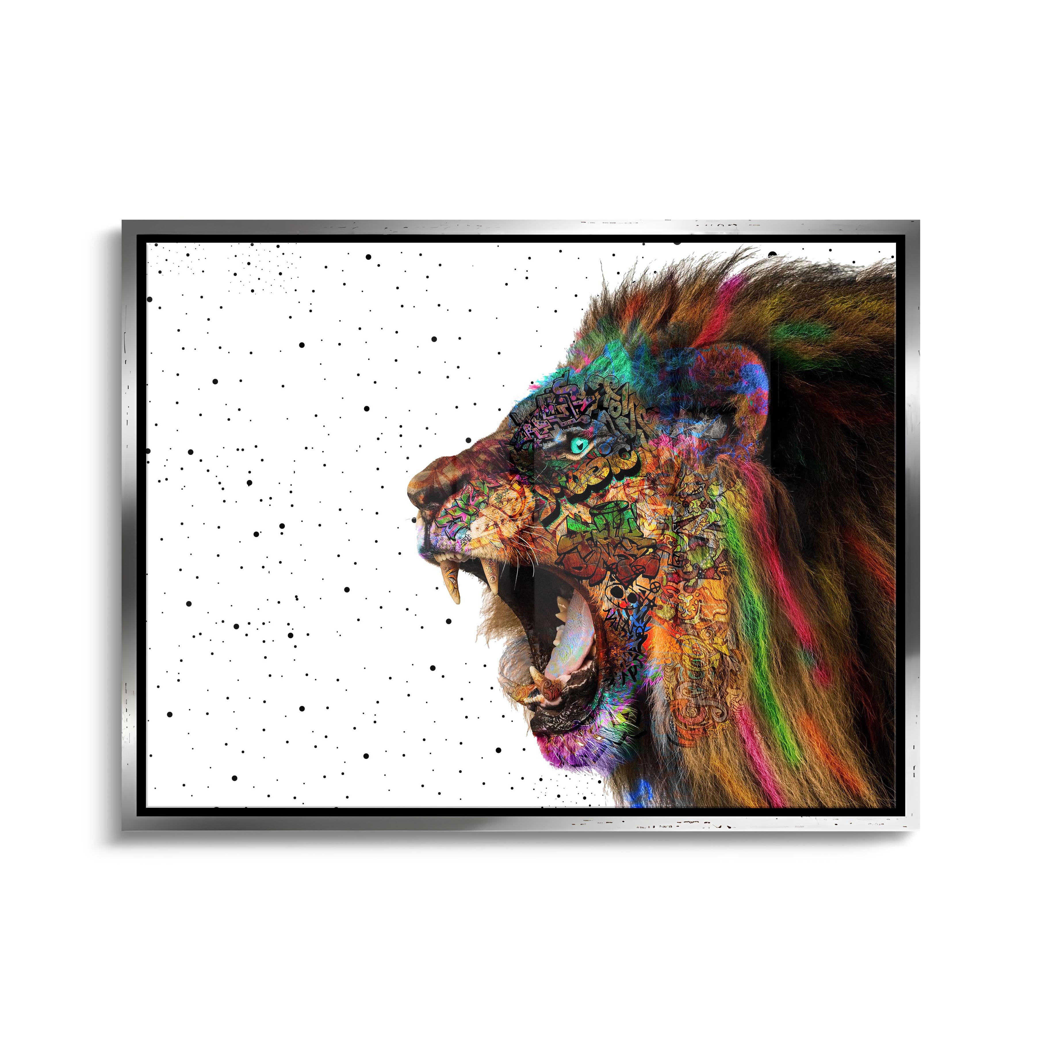 "POP ART LION"