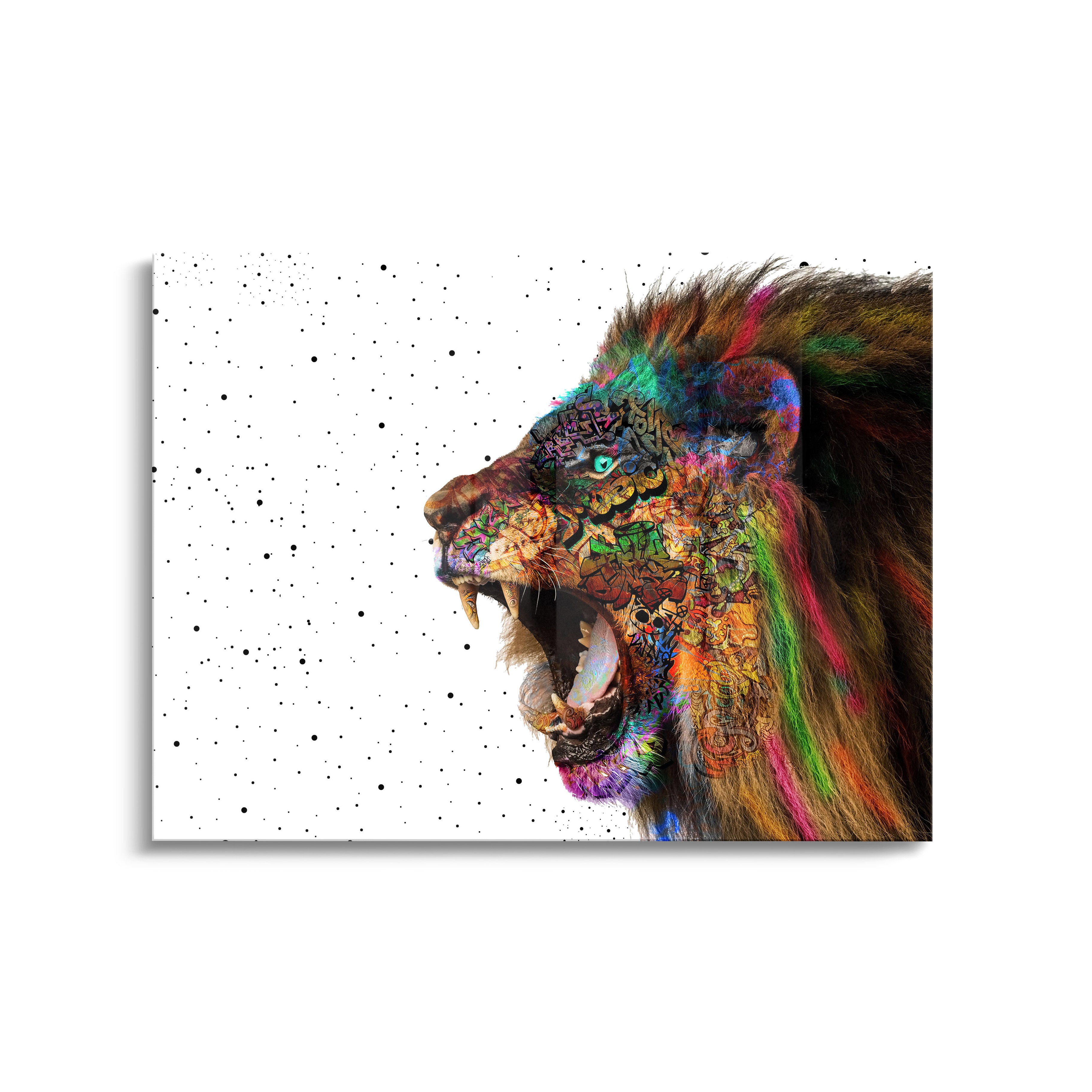 "POP ART LION"