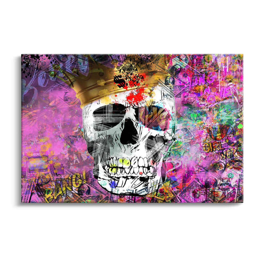 "POP ART SKULL"