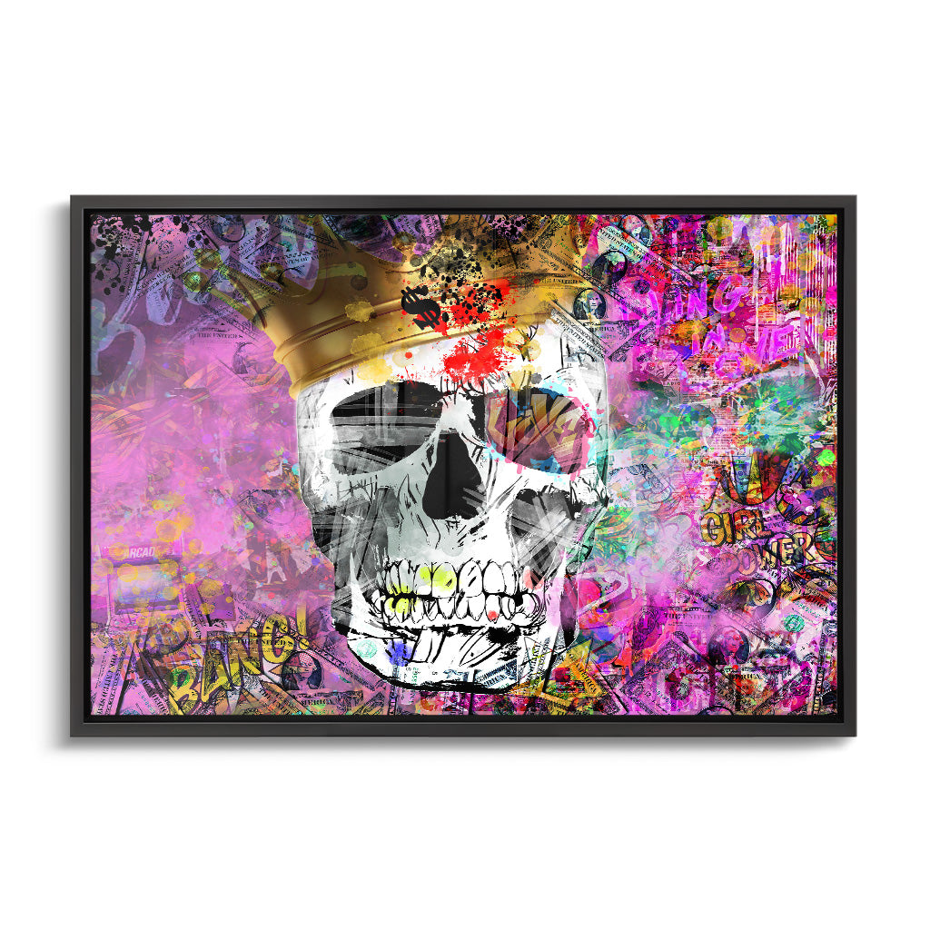 "POP ART SKULL"