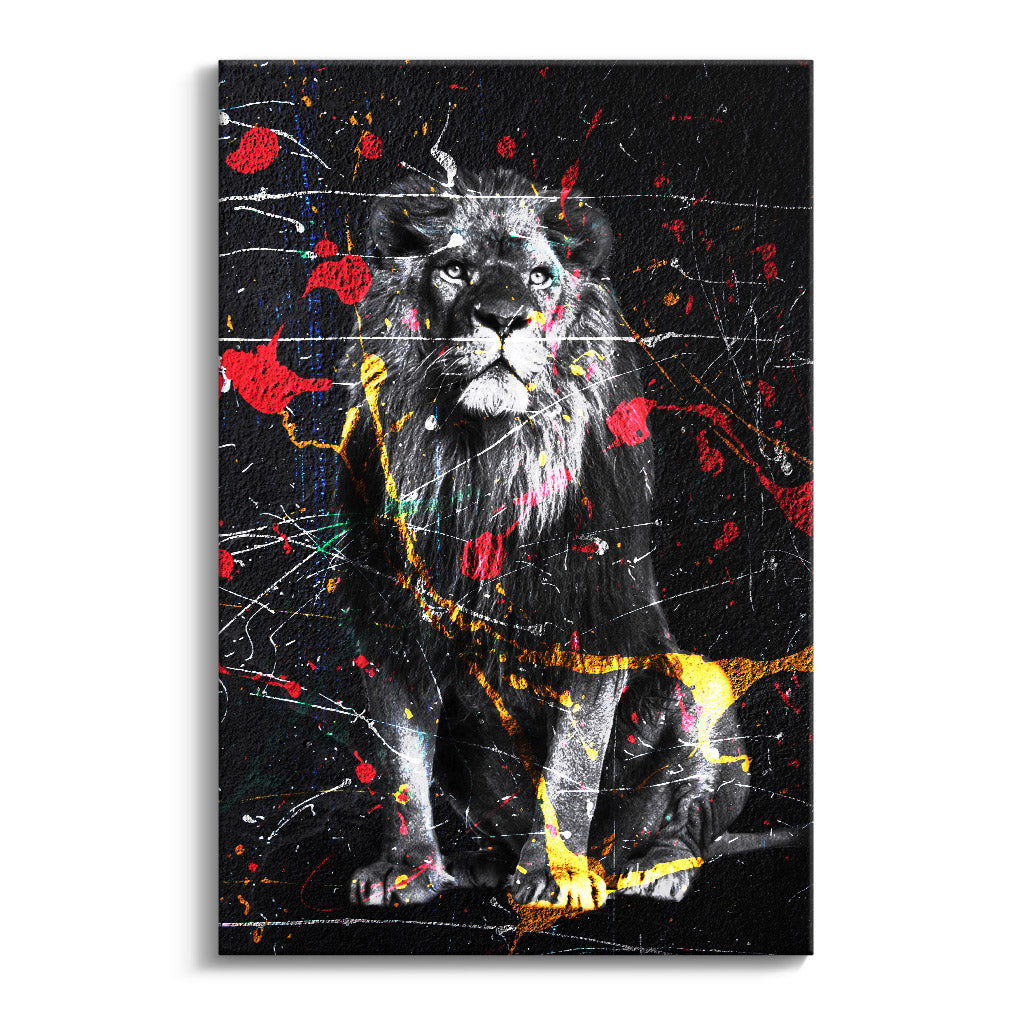 "COLORFUL KING LION"