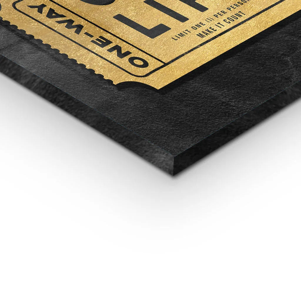 Canvarisma - "THE GOLDEN TICKET" -  Bild