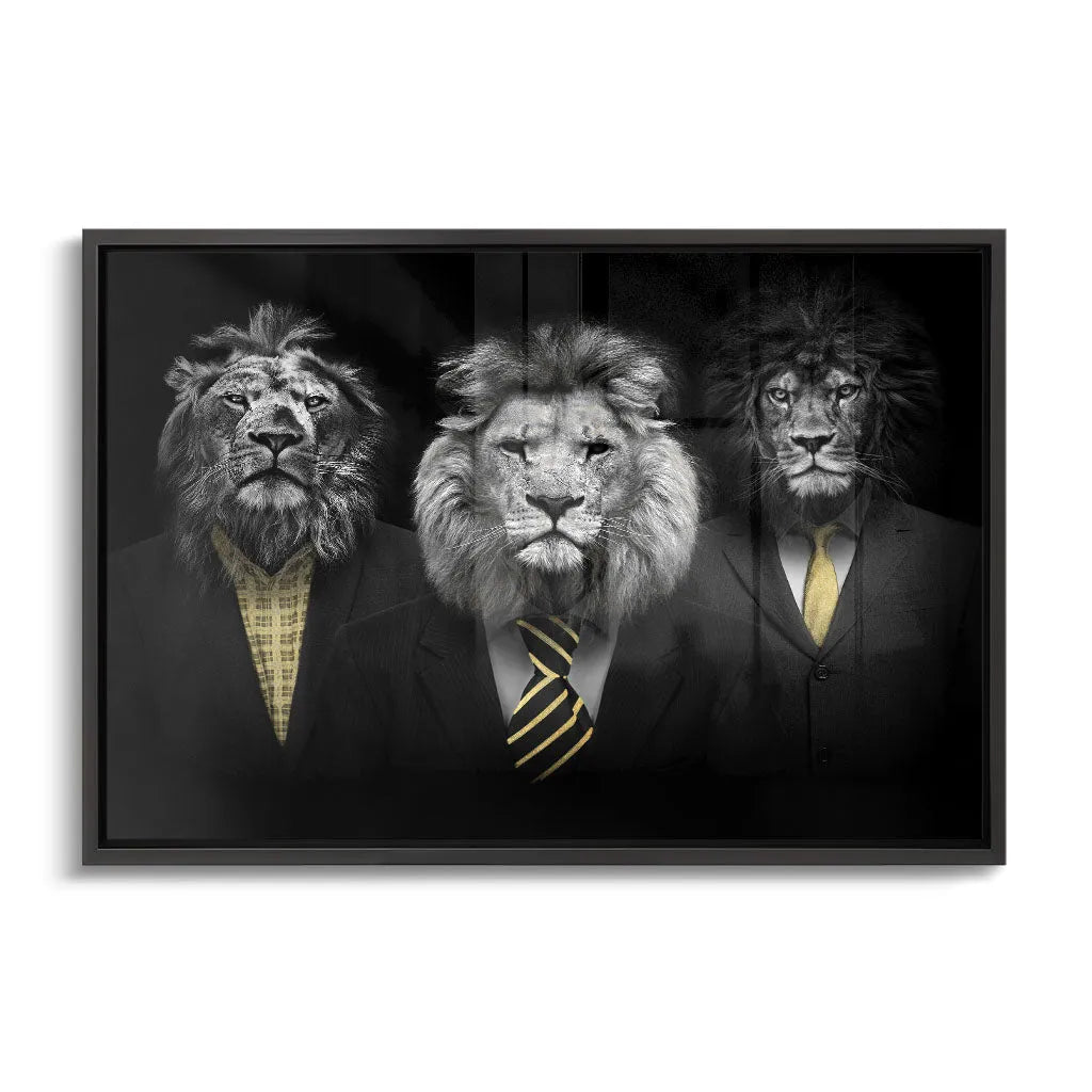 Canvarisma - "GOLDEN LIONS" -  Bild