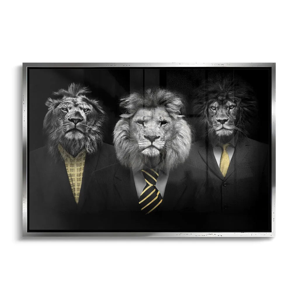 Canvarisma - "GOLDEN LIONS" -  Bild