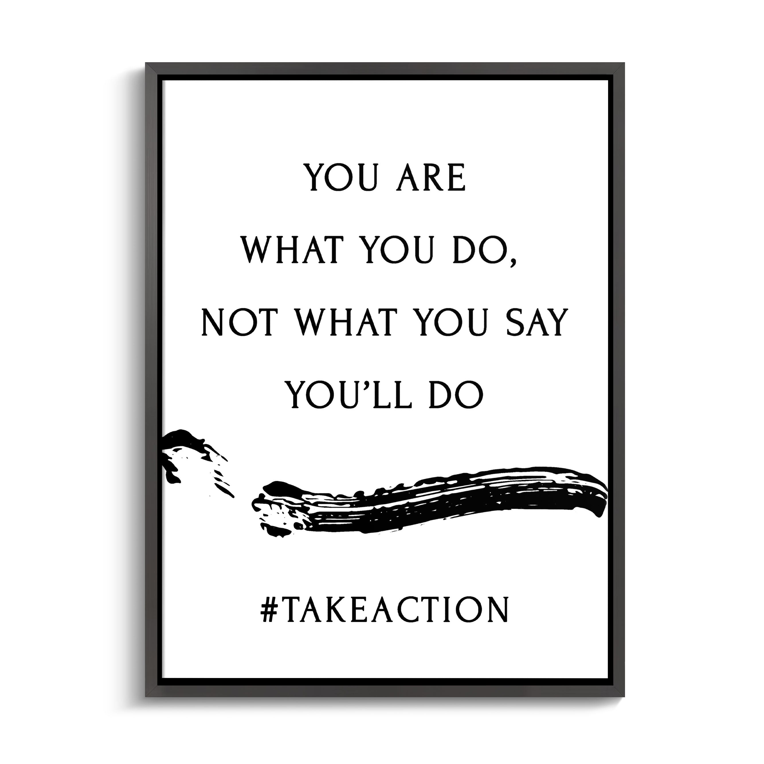 "TAKE ACTION"