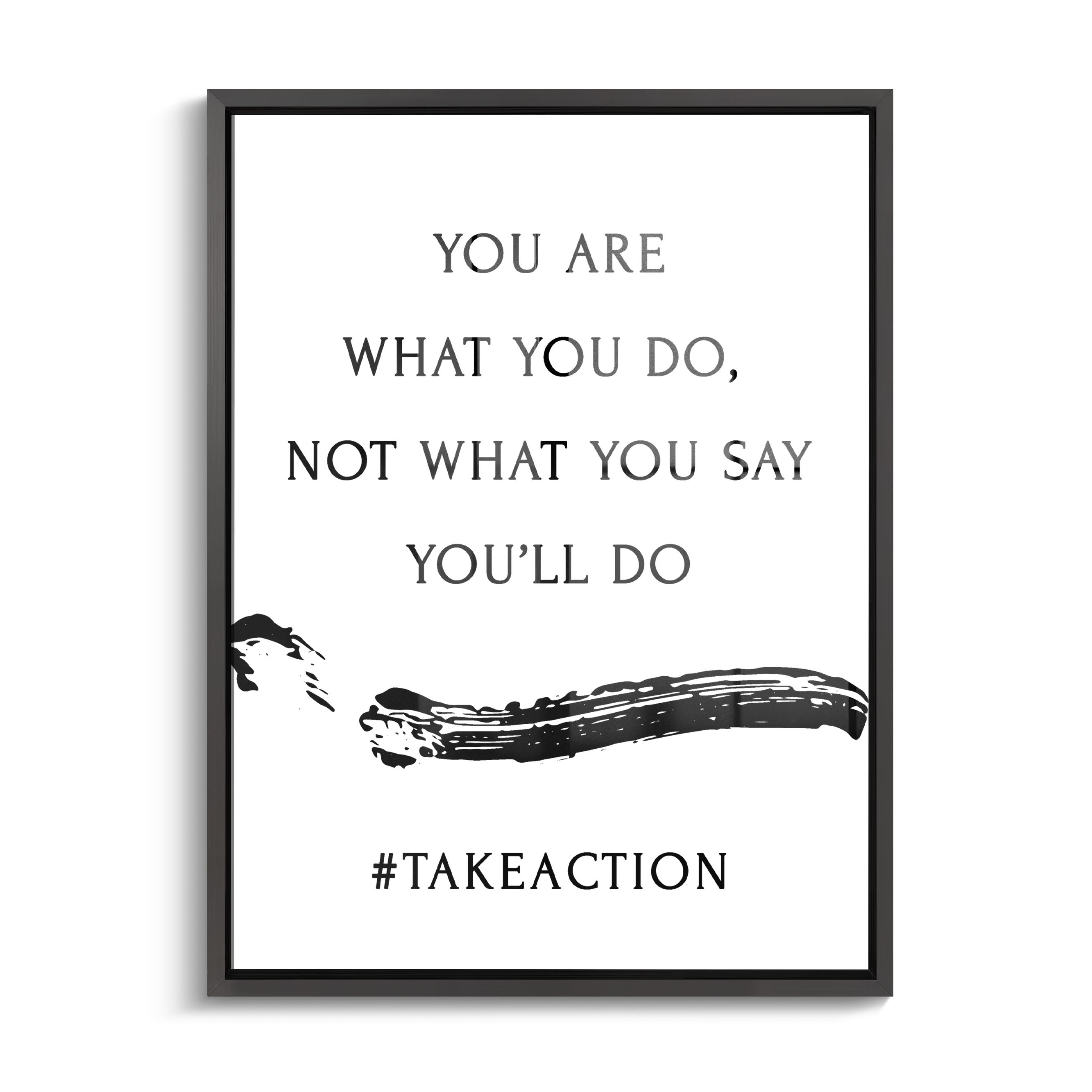 "TAKE ACTION"