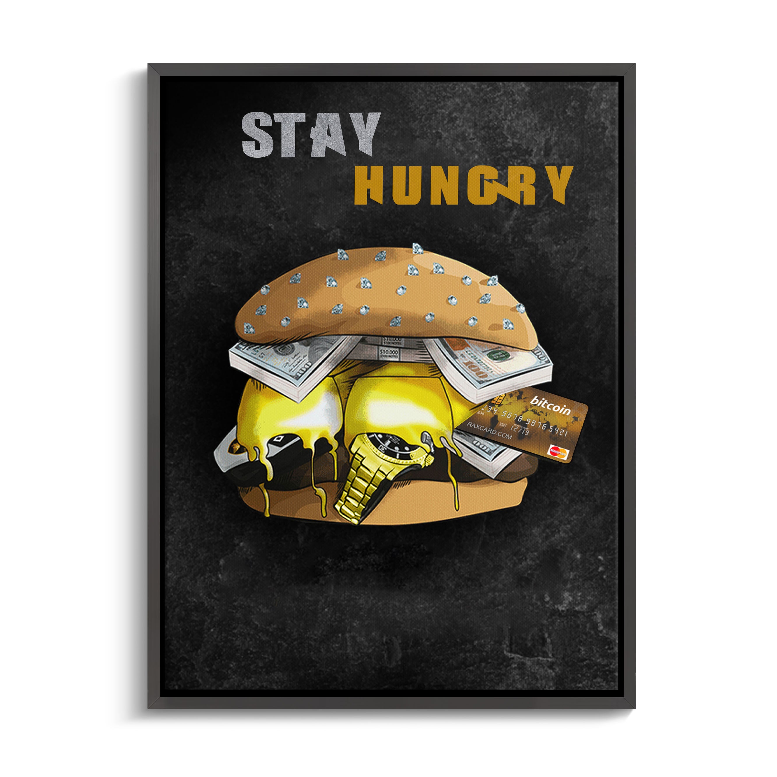 "STAY HUNGRY"