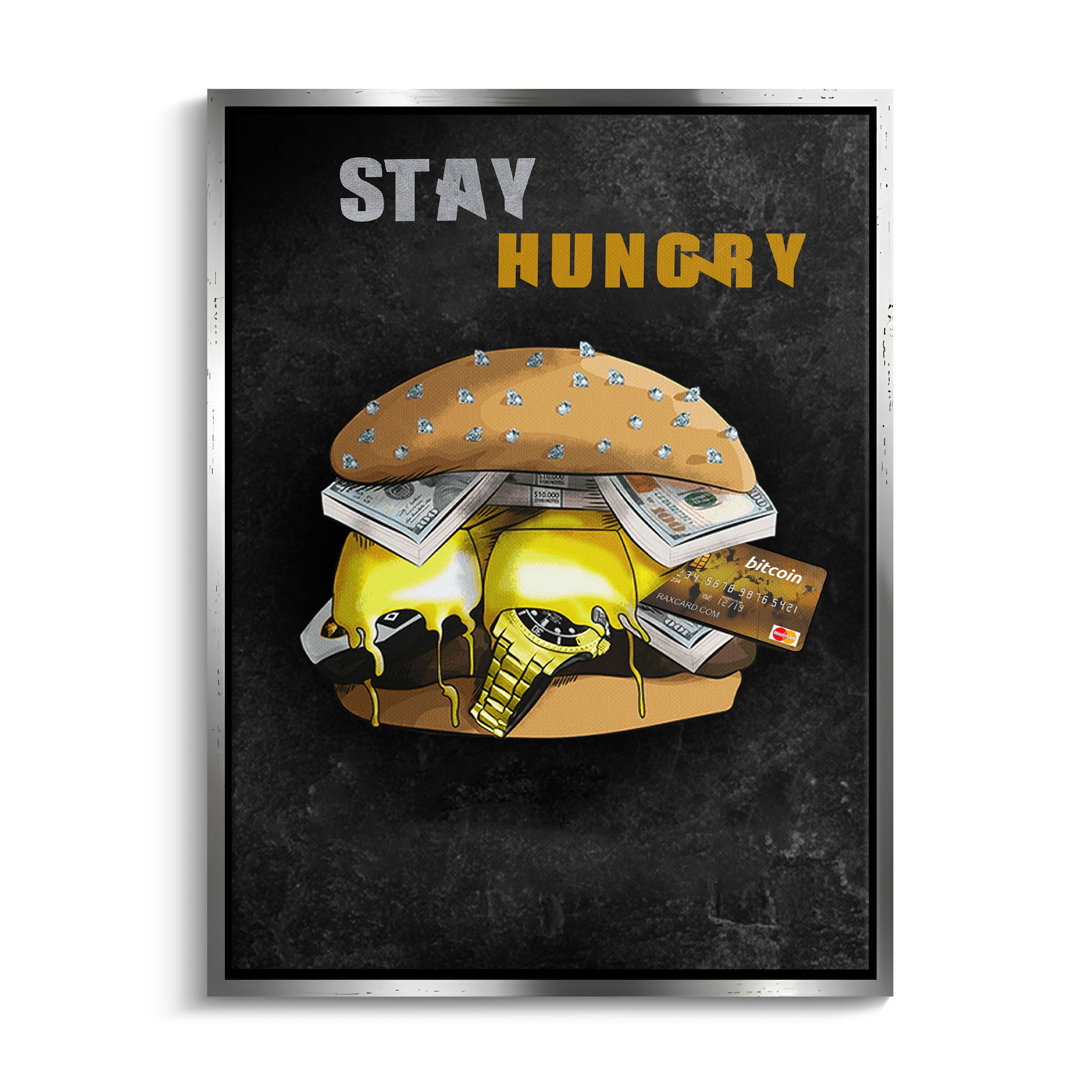 "STAY HUNGRY"