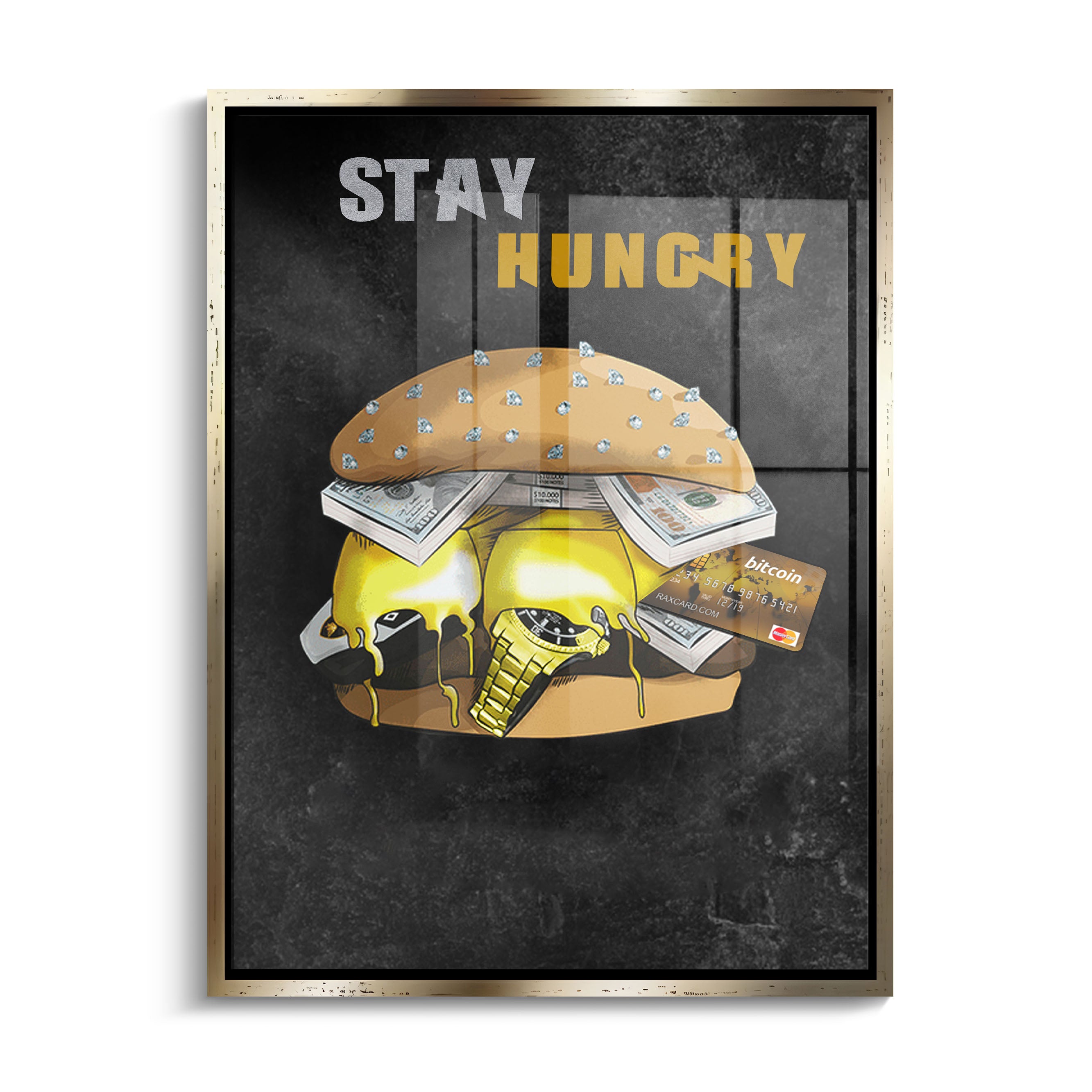 "STAY HUNGRY"