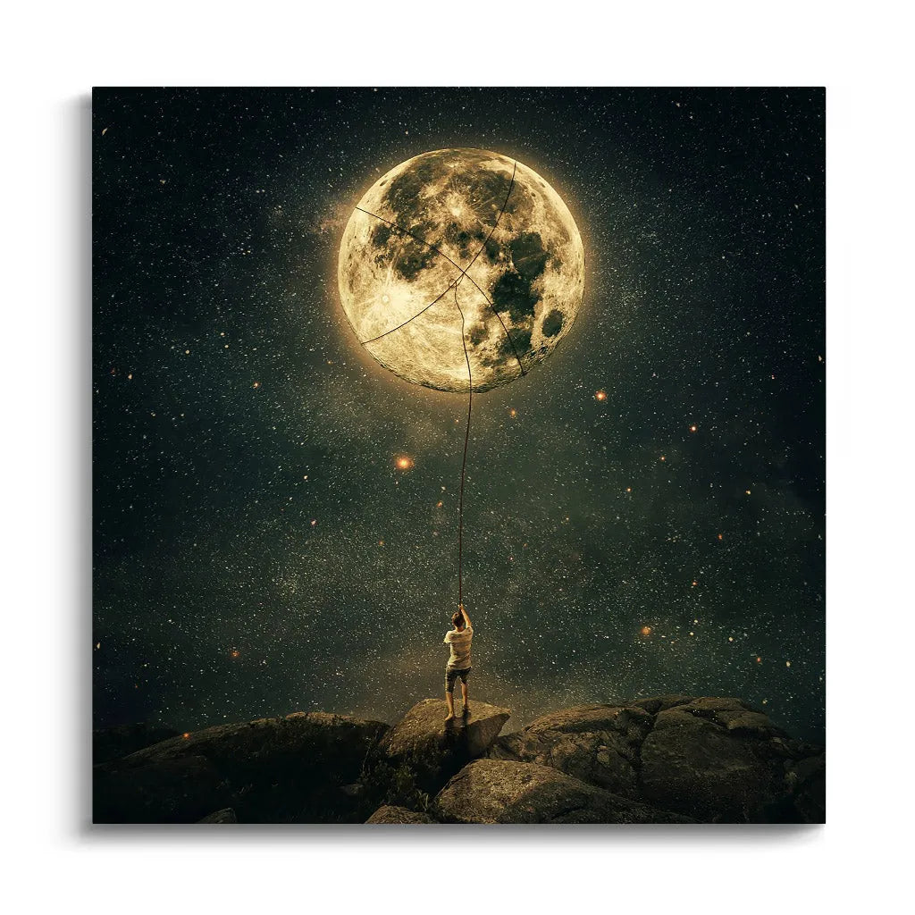 Canvarisma - "REACH FOR BIGGER THINGS" -  Bild