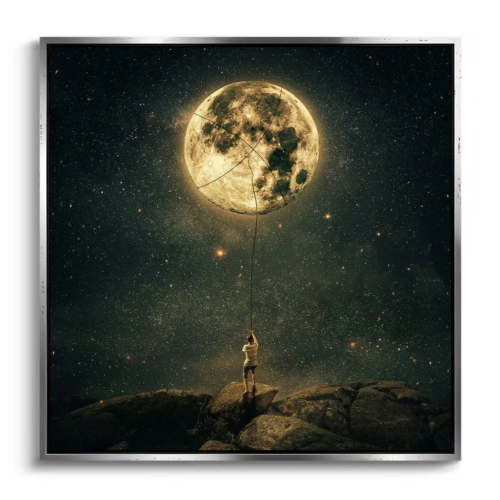 Canvarisma - "REACH FOR BIGGER THINGS" -  Bild