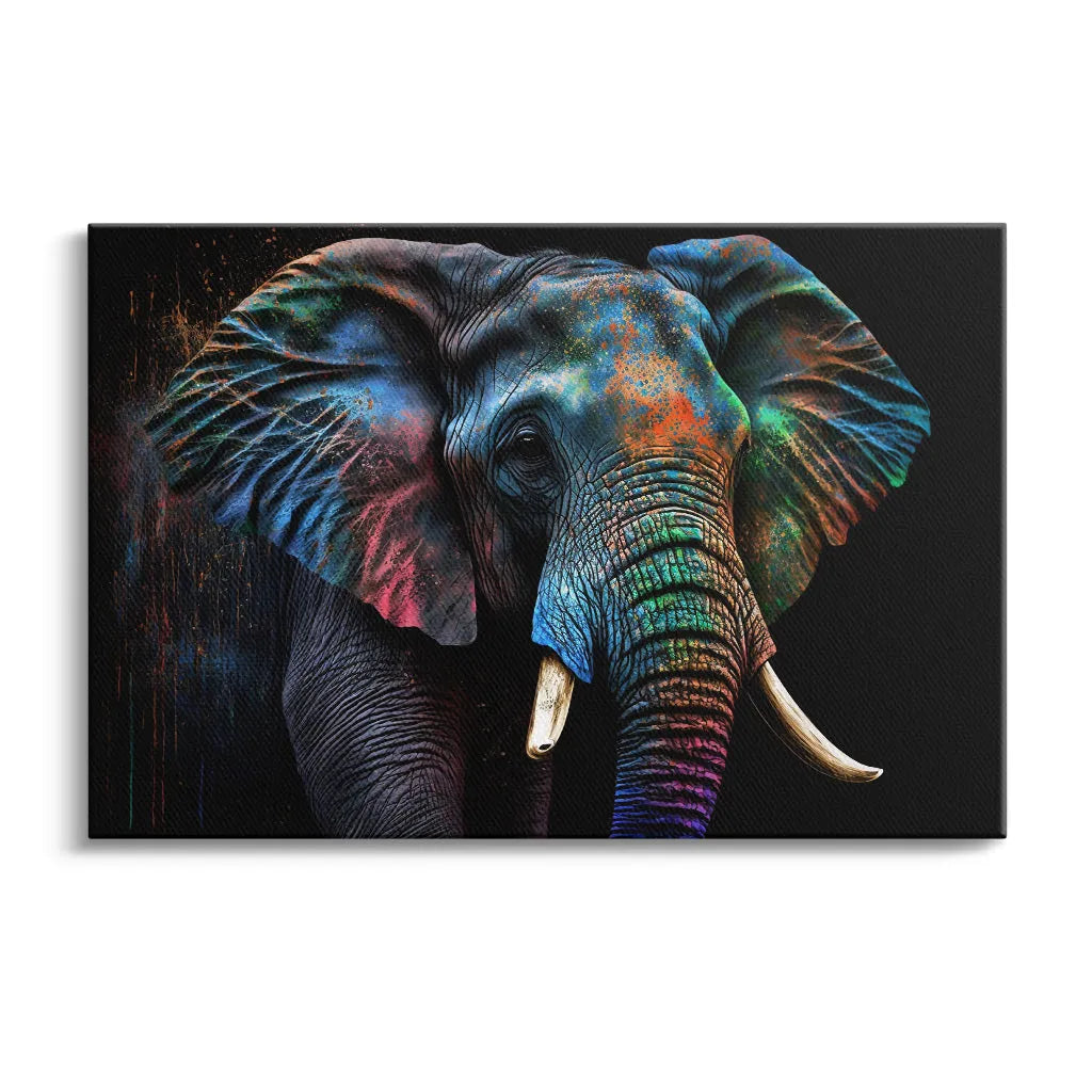 Canvarisma - "COLORFUL ELEPHANT II" -  Bild