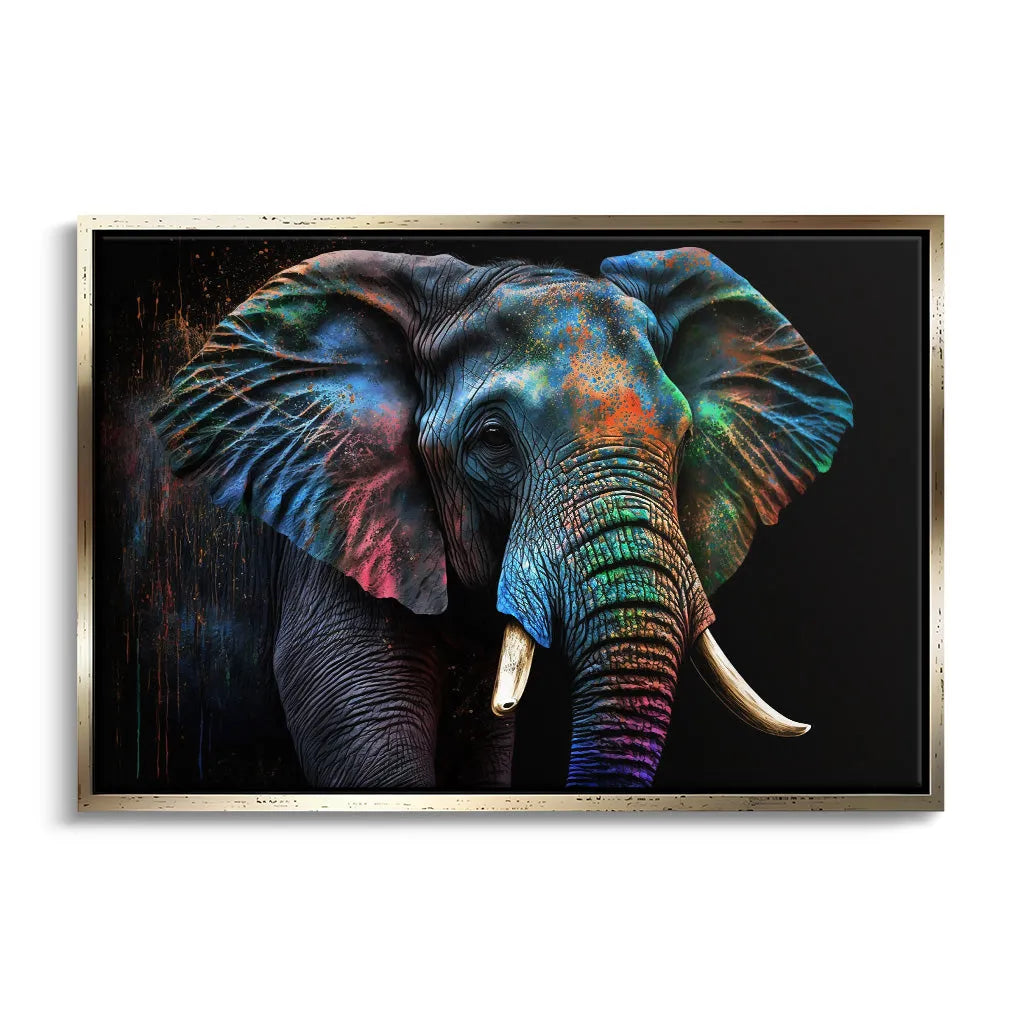 Canvarisma - "COLORFUL ELEPHANT II" -  Bild