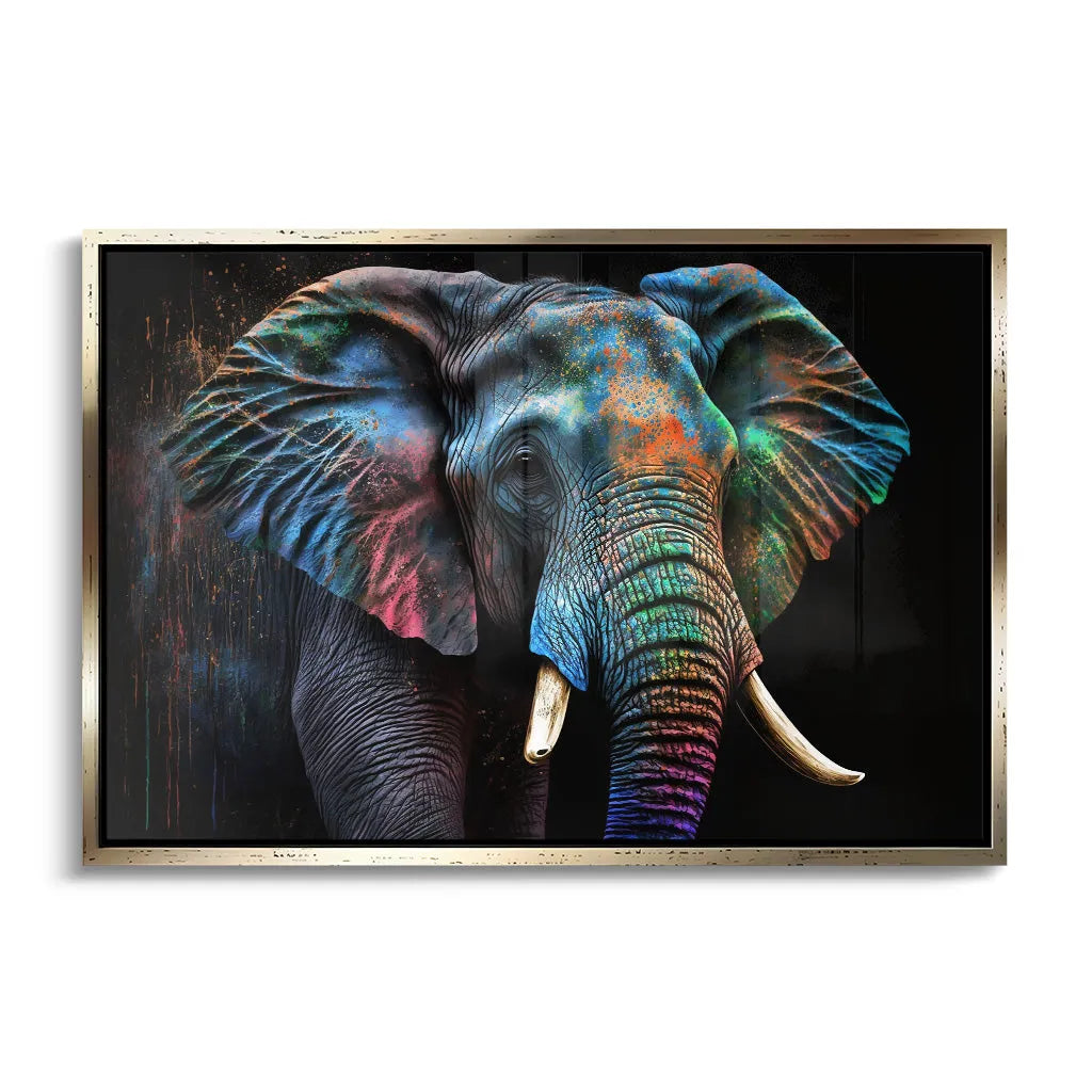 Canvarisma - "COLORFUL ELEPHANT II" -  Bild