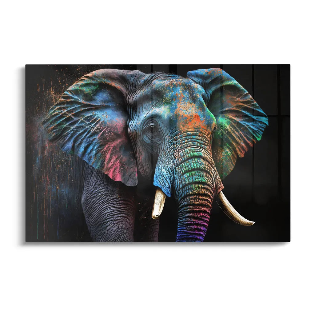 Canvarisma - "COLORFUL ELEPHANT II" -  Bild
