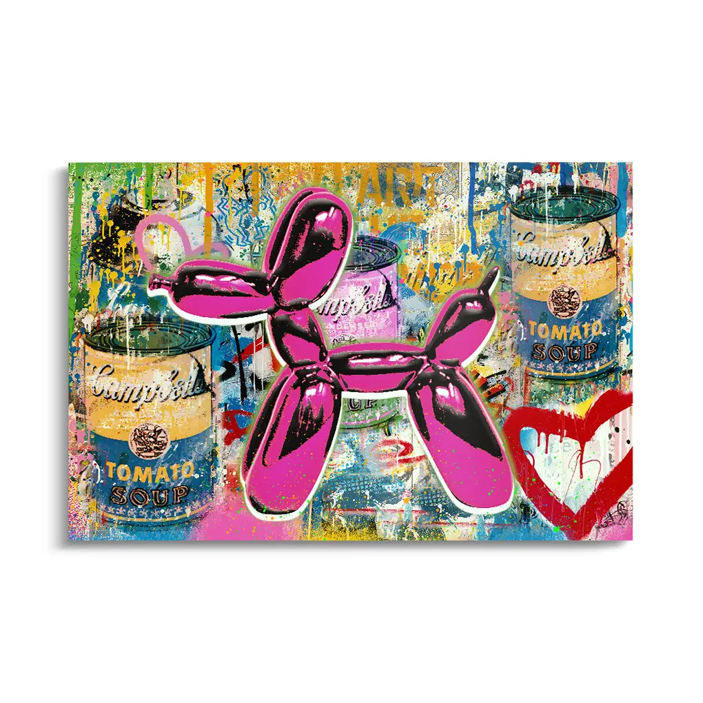 "PINK BALLOON DOG"
