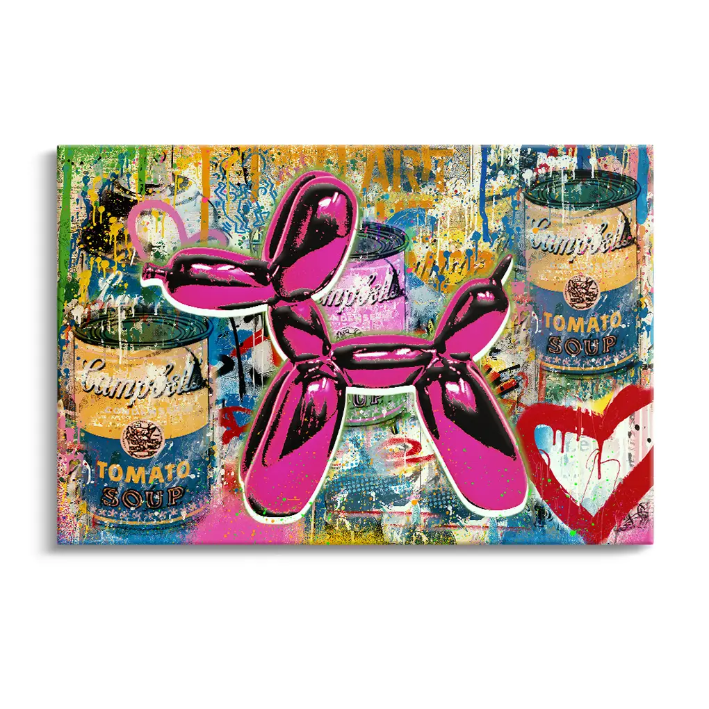 "PINK BALLOON DOG"