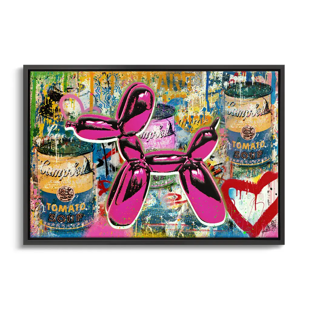 "PINK BALLOON DOG"