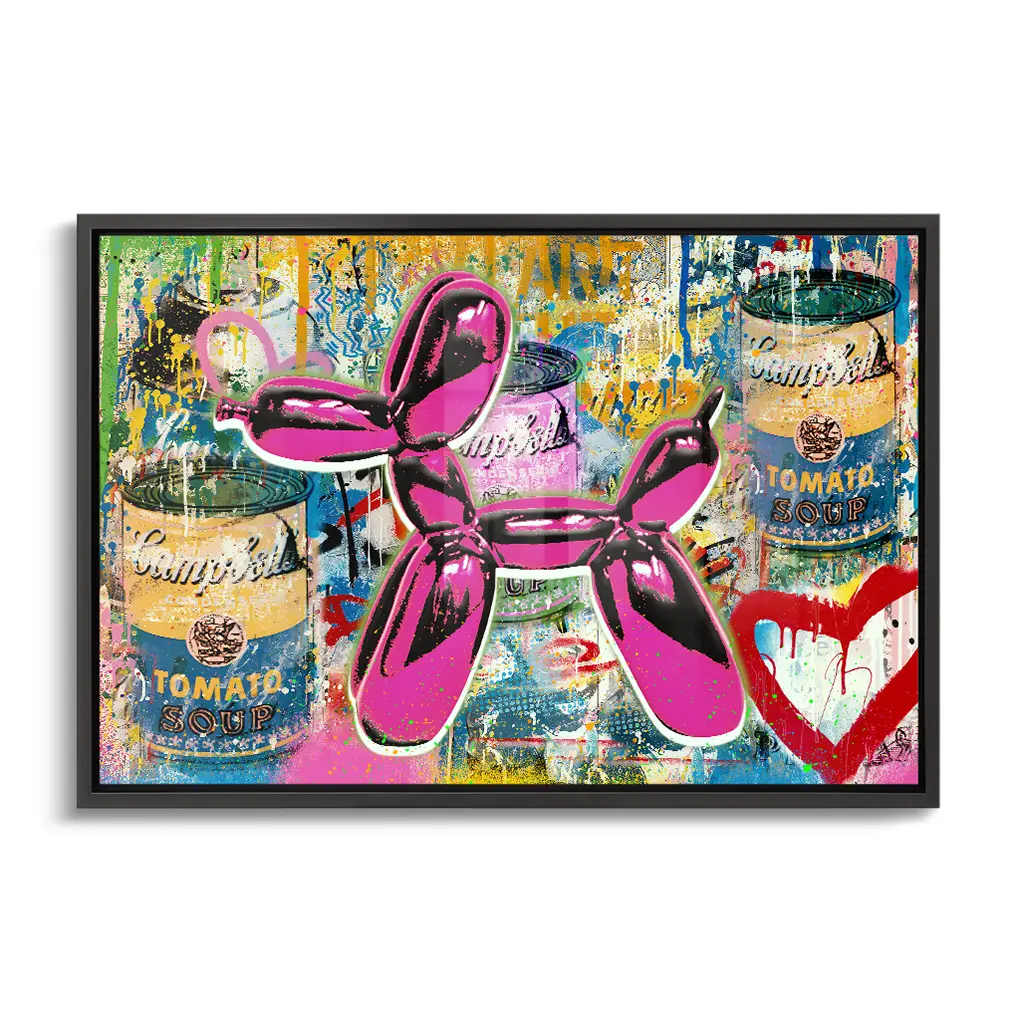 "PINK BALLOON DOG"