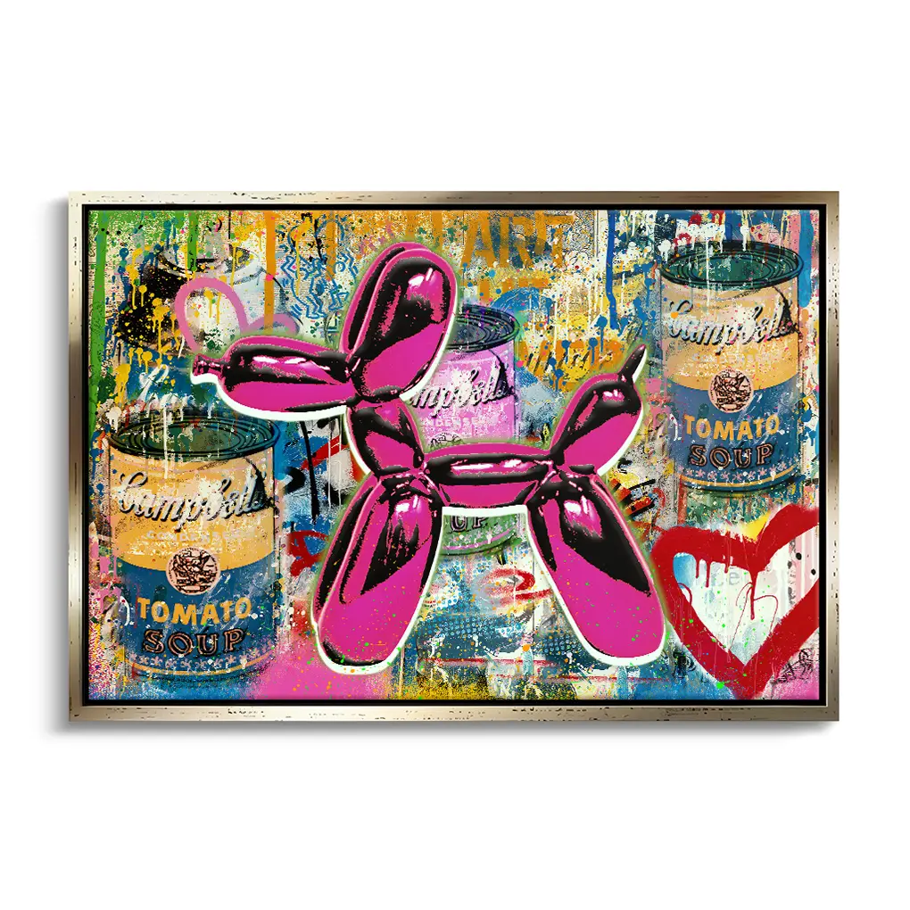 "PINK BALLOON DOG"
