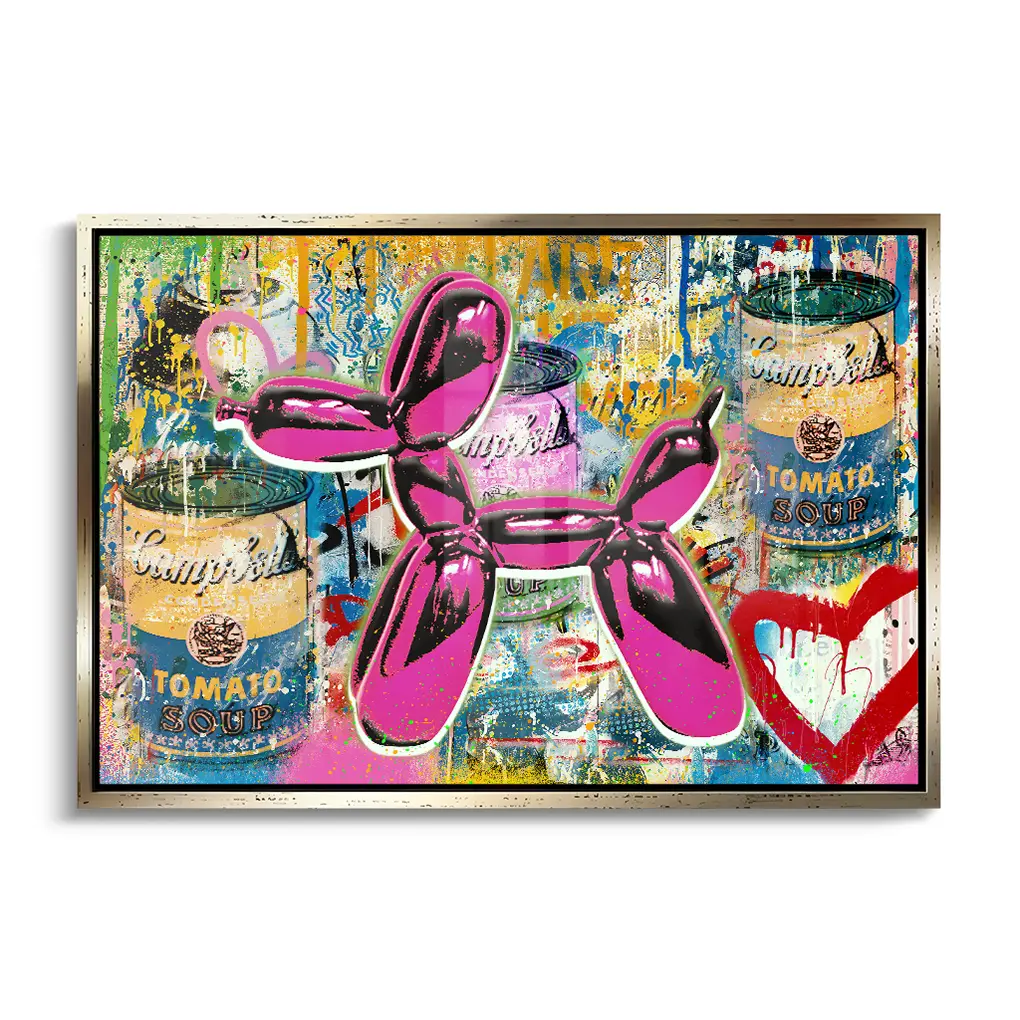 "PINK BALLOON DOG"