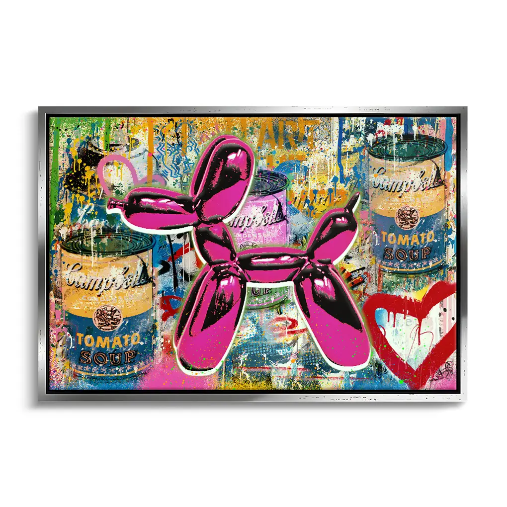 "PINK BALLOON DOG"