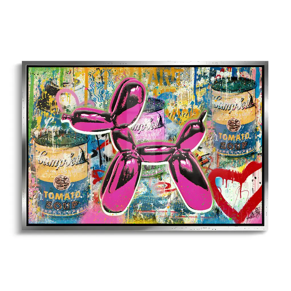 "PINK BALLOON DOG"
