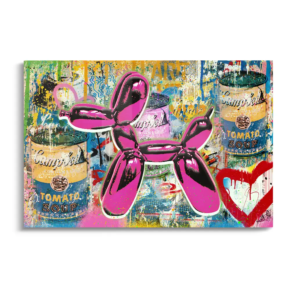 "PINK BALLOON DOG"