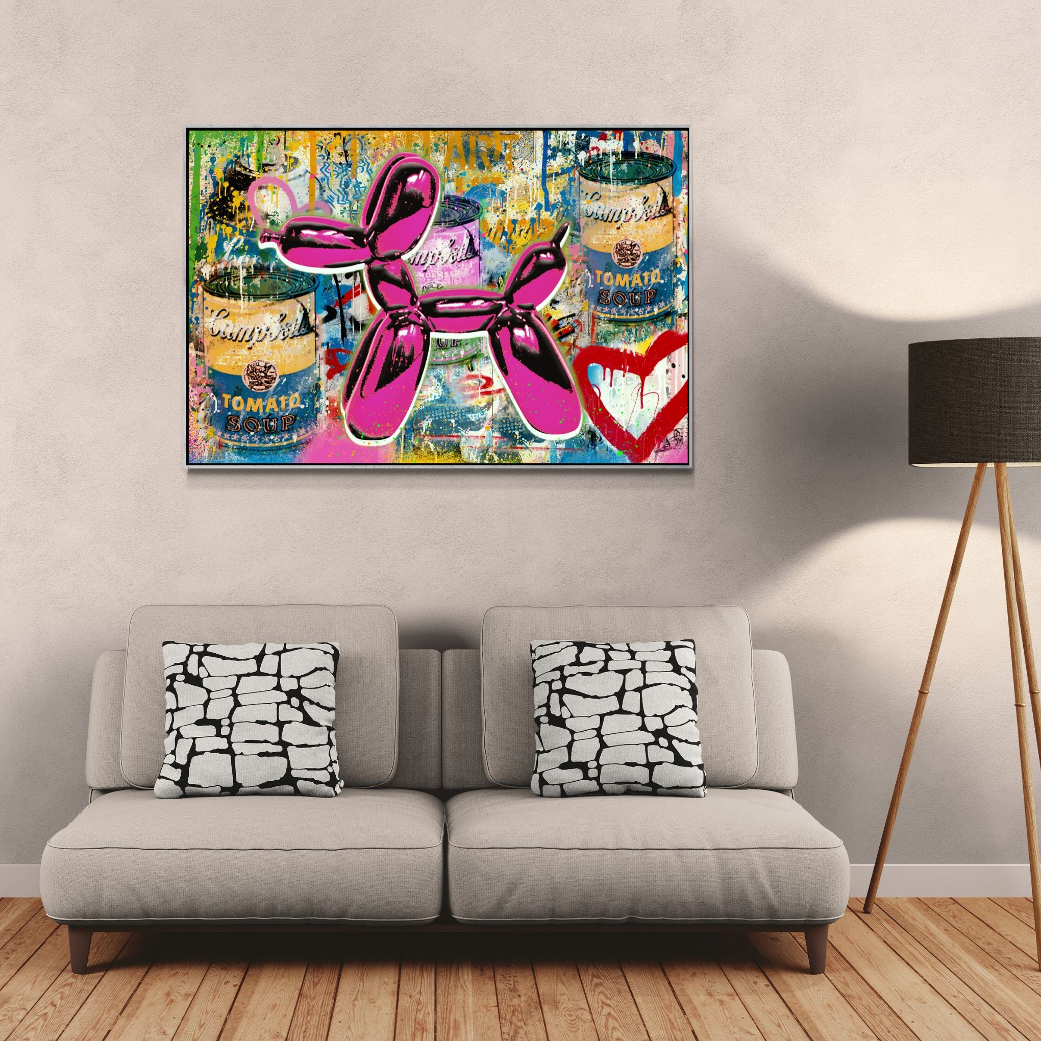 "PINK BALLOON DOG"