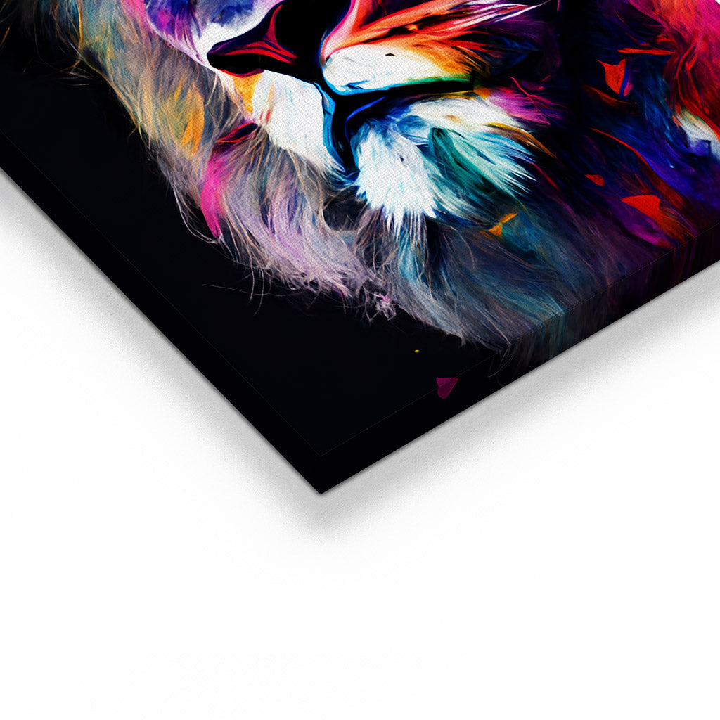 "LION IN COLOR"