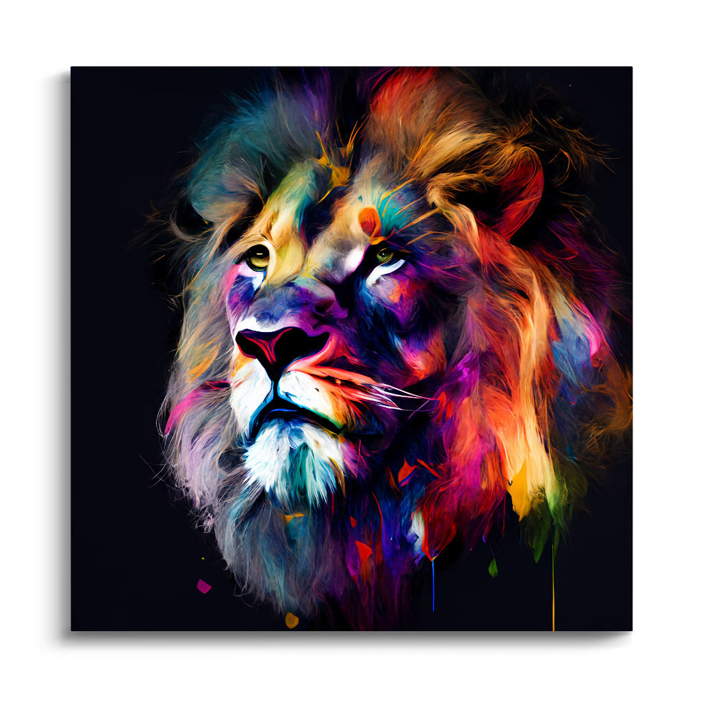 "LION IN COLOR"