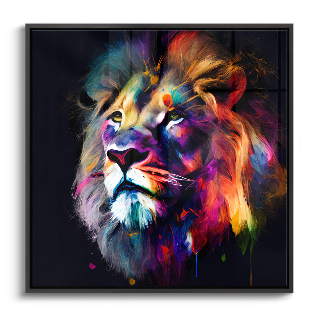 "LION IN COLOR"