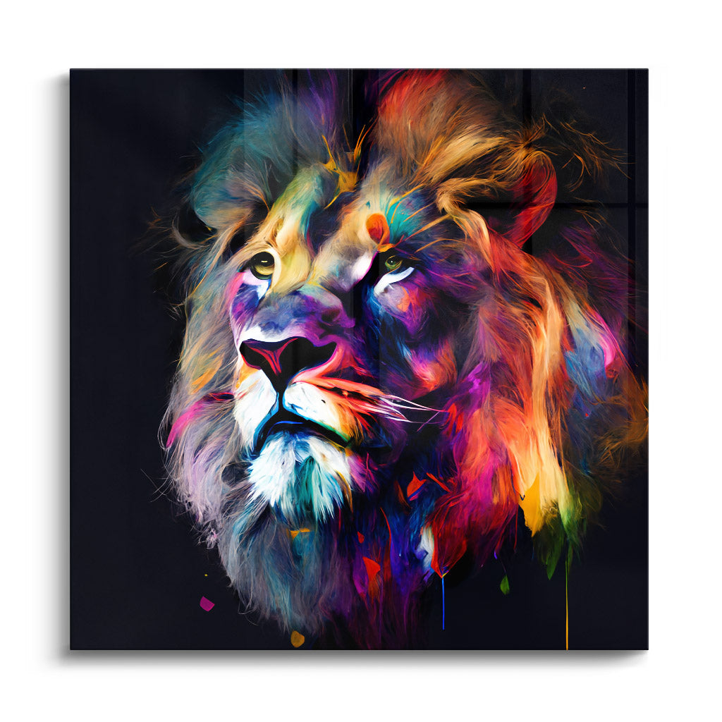 "LION IN COLOR"