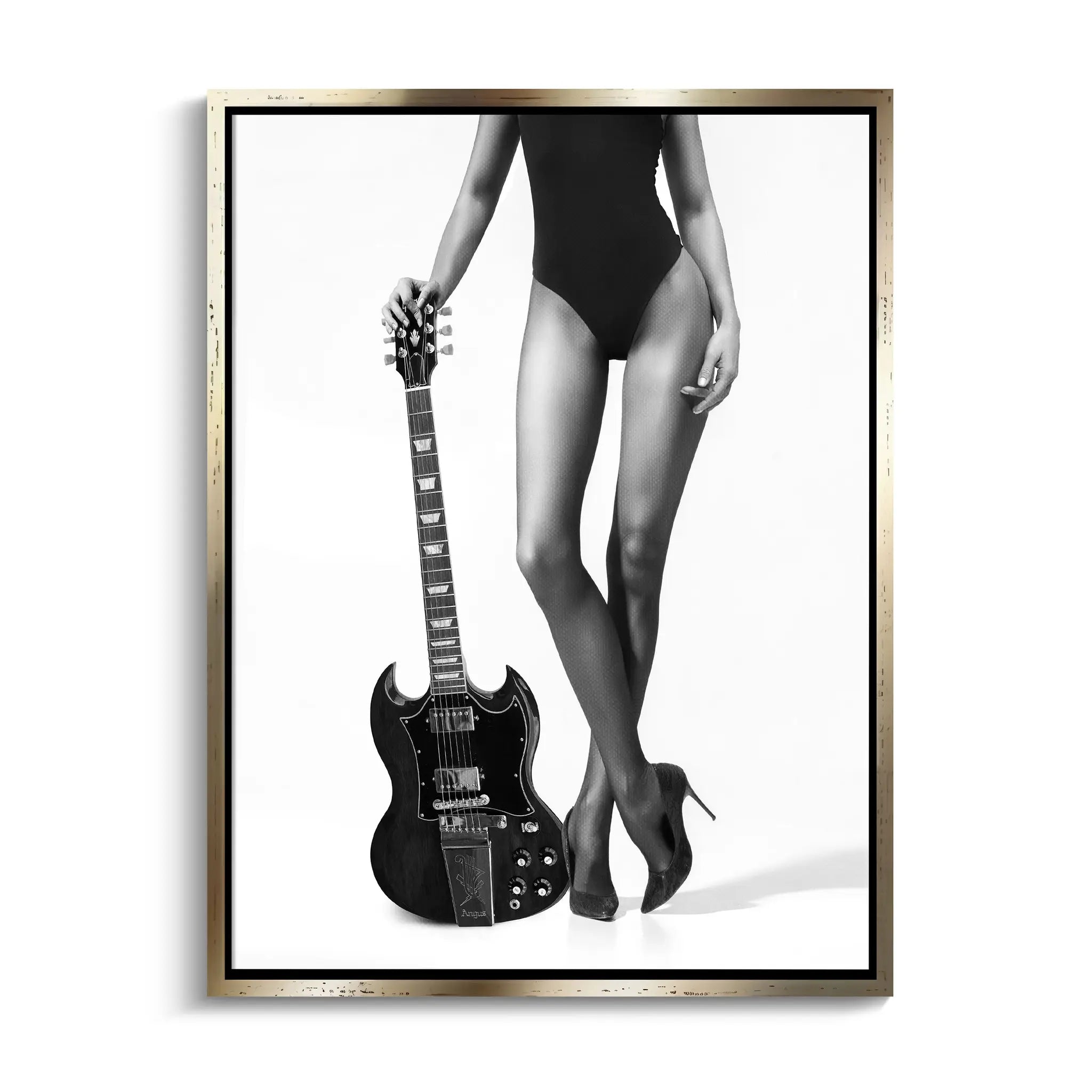 "LADY AND THE GIBSON"