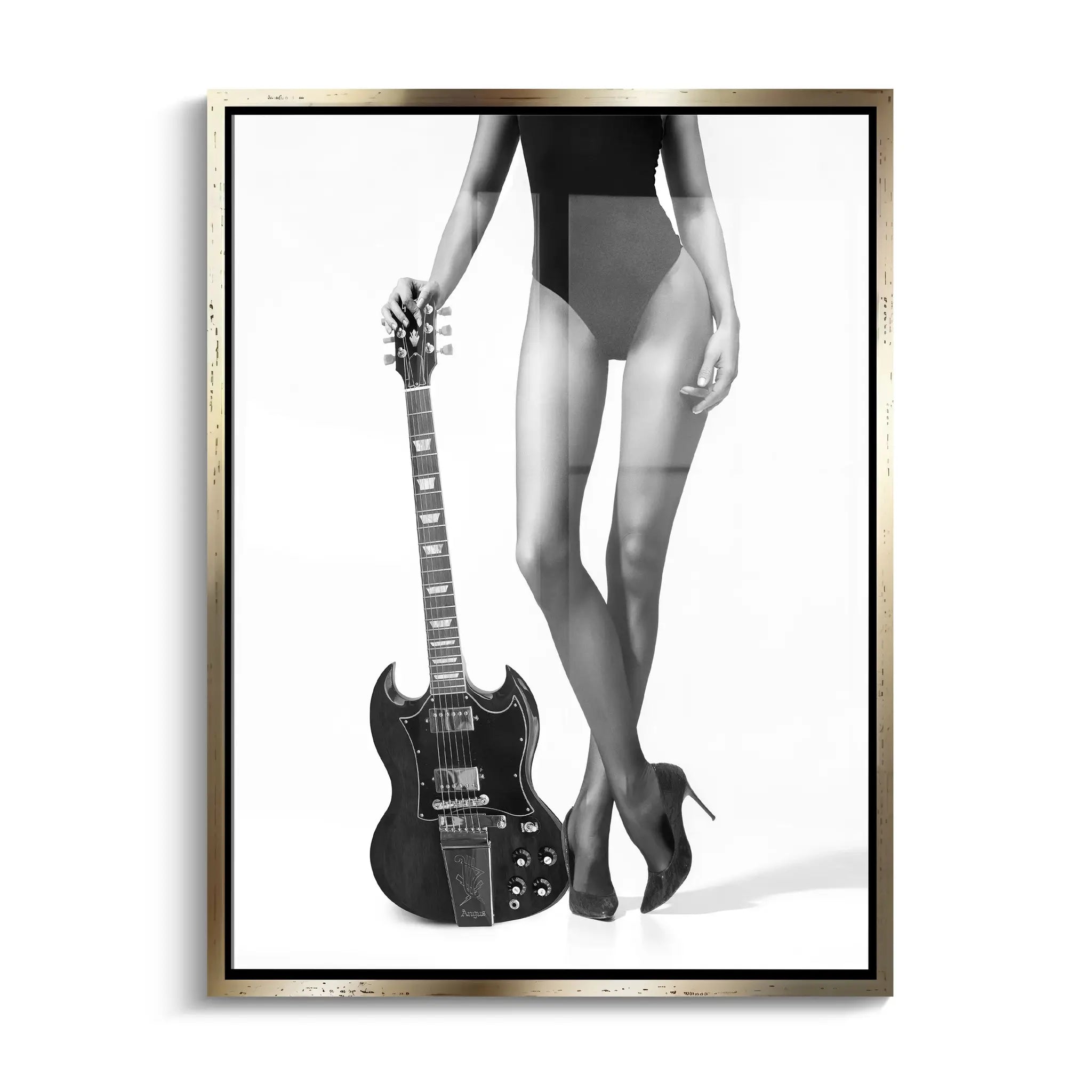 "LADY AND THE GIBSON"